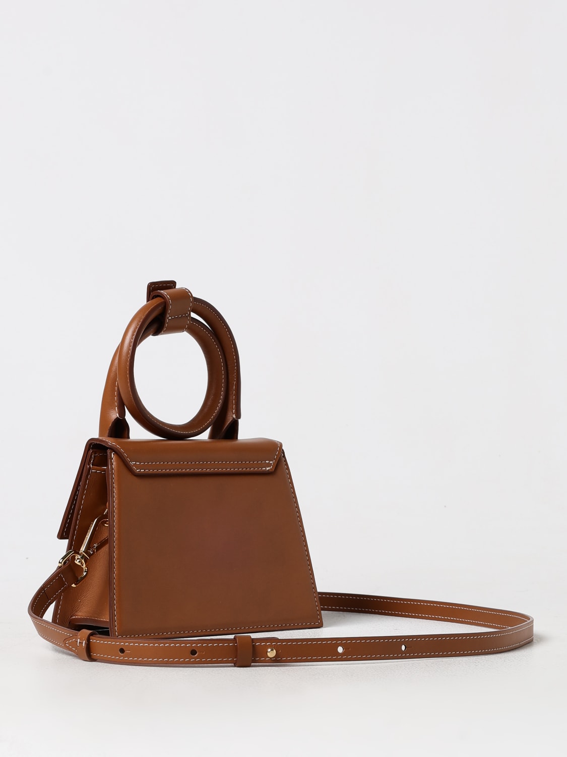 JACQUEMUS HANDBAG: Handbag woman Jacquemus, Brown - Img 3