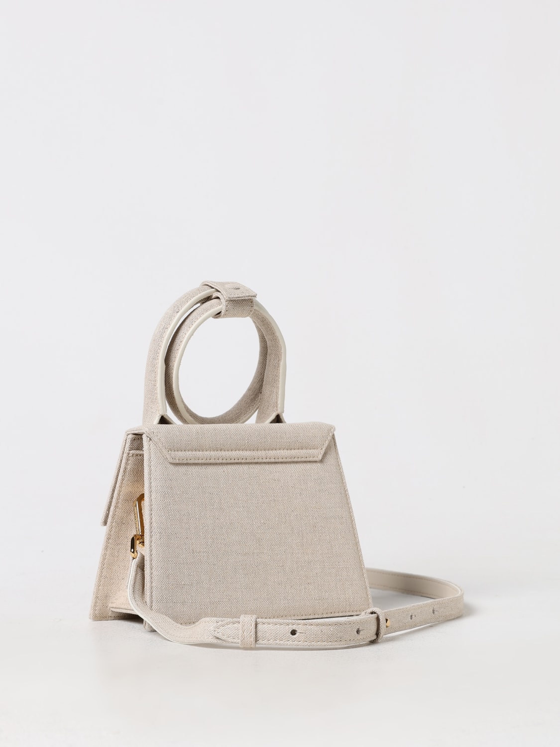 JACQUEMUS HANDBAG: Handbag woman Jacquemus, Grey - Img 3