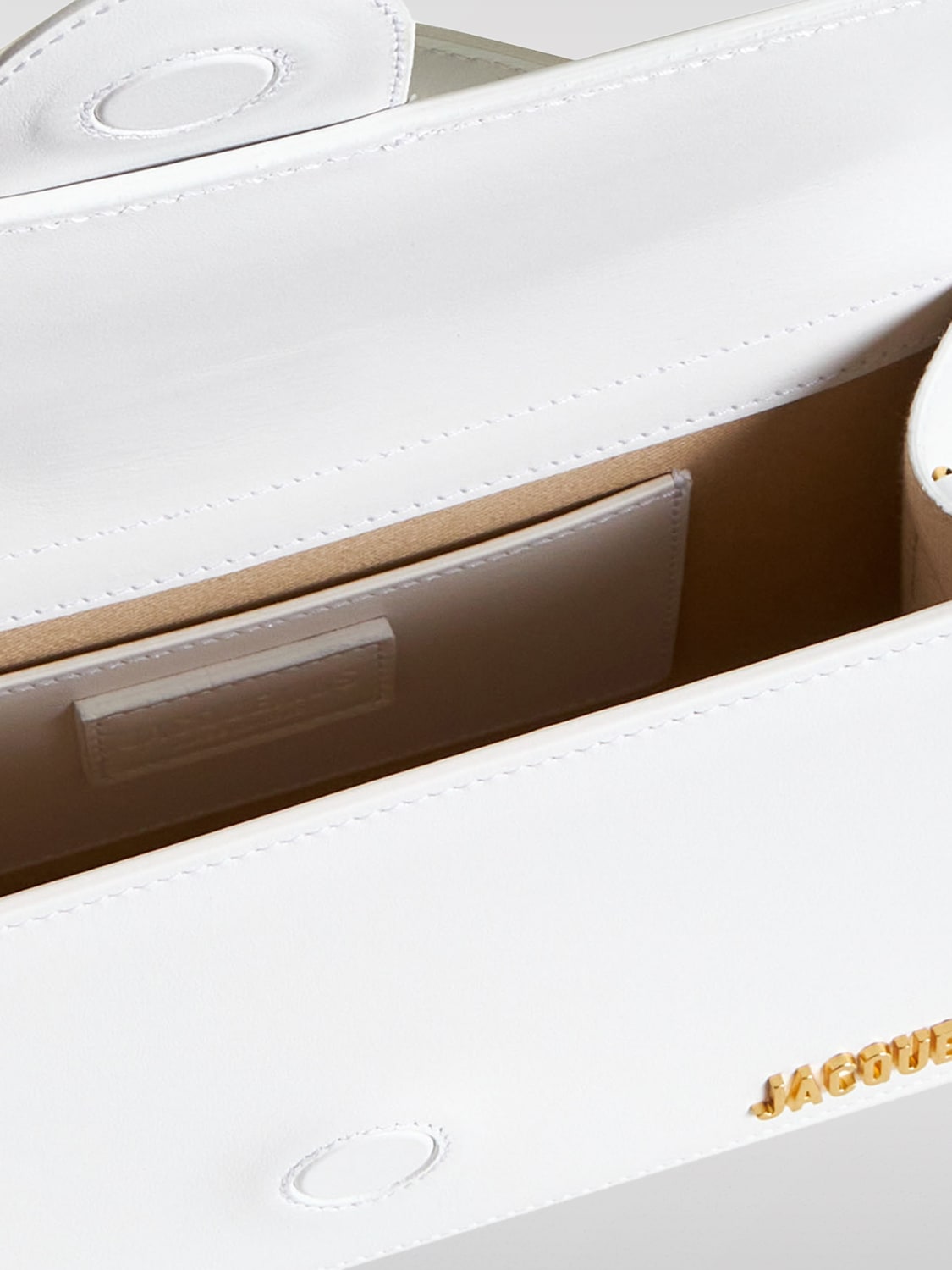 JACQUEMUS SAC À MAIN: Sac porté main femme Jacquemus, Blanc - Img 5