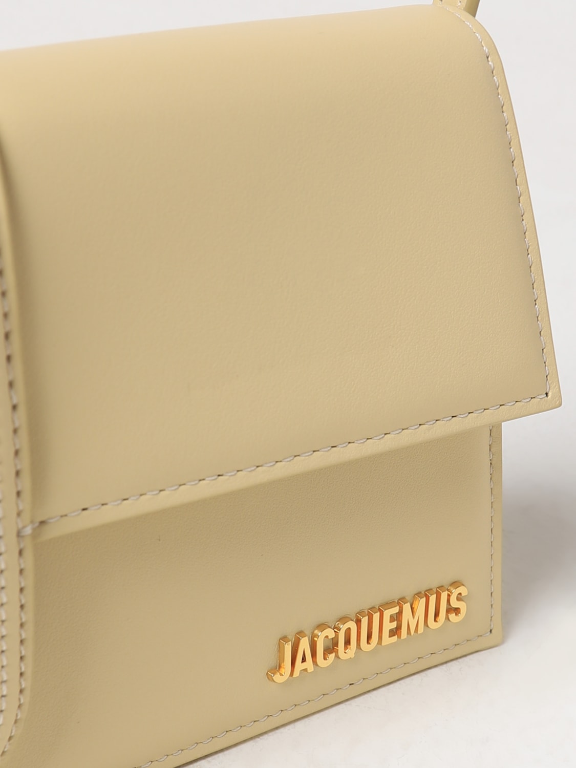 JACQUEMUS BORSA A SPALLA: Borsa a spalla Le Bambino Long Jacquemus, Bianco - Img 3