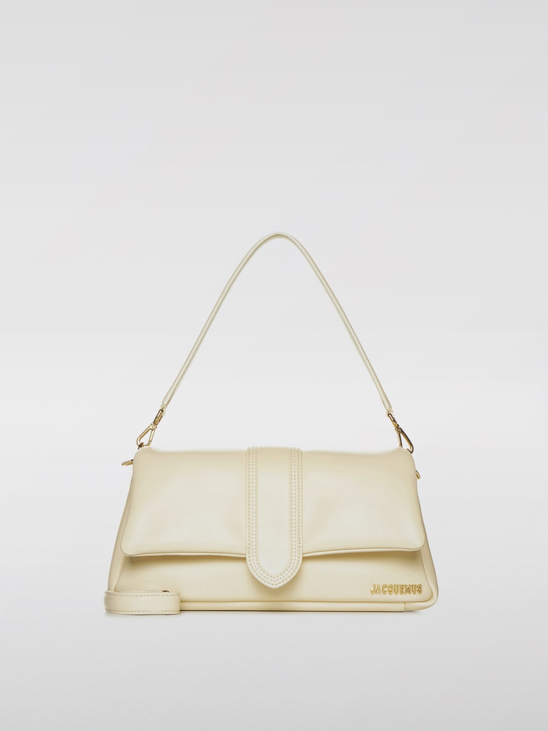 JACQUEMUS BORSA A SPALLA: Borsa a spalla Le Bambimou Jacquemus, Avorio - Img 1