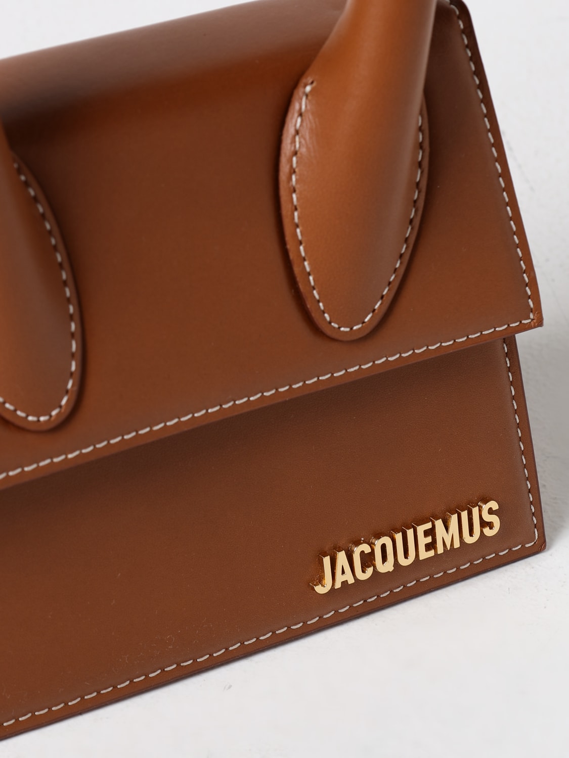 JACQUEMUS BOLSO DE MANO: Bolso de mano mujer Jacquemus, Marrón - Img 4