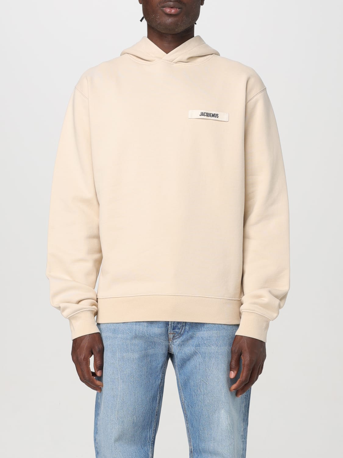 JACQUEMUS SWEATSHIRT: Sweatshirt homme Jacquemus, Beige - Img 1