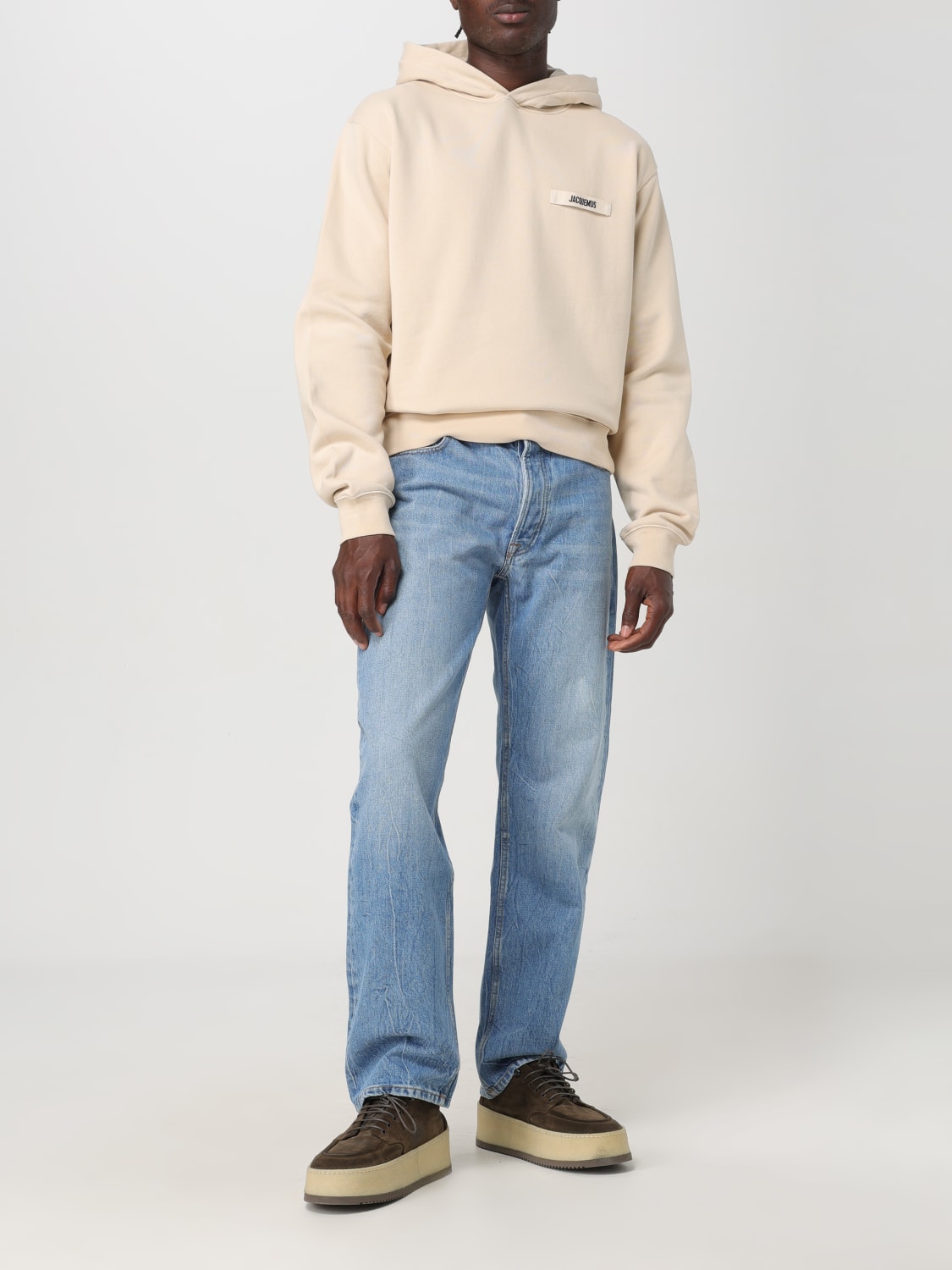 JACQUEMUS SWEATSHIRT: Sweatshirt herren Jacquemus, Beige - Img 2