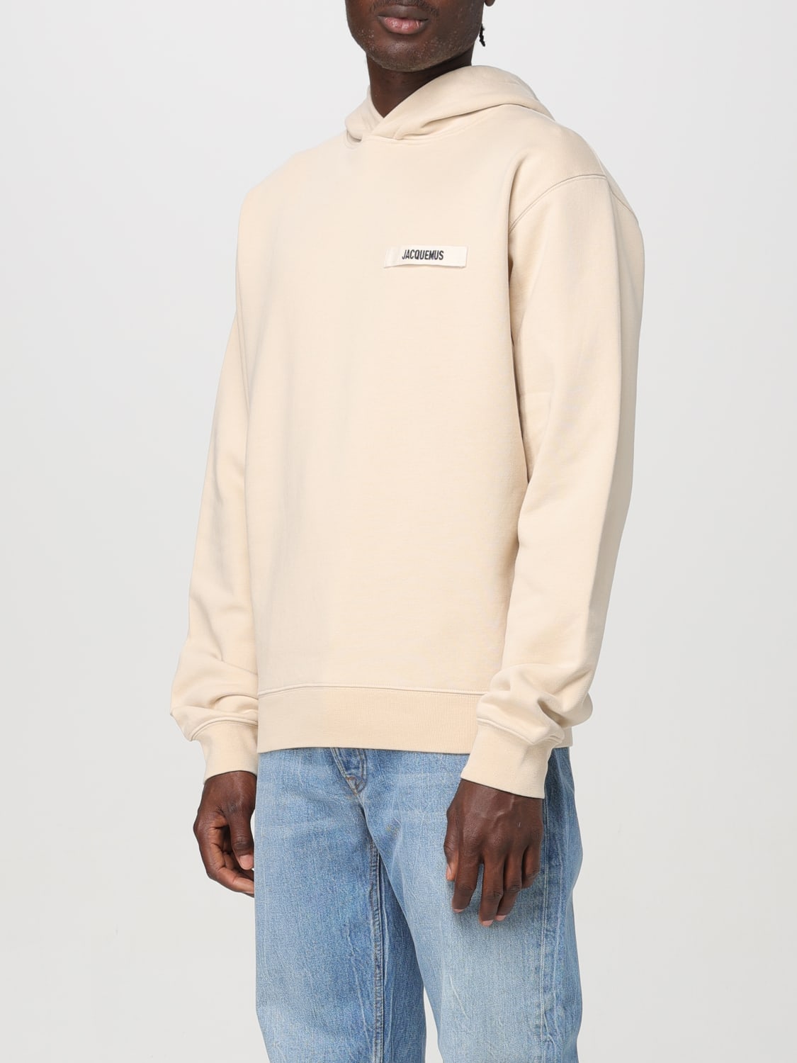 JACQUEMUS SWEATSHIRT: Sweatshirt homme Jacquemus, Beige - Img 4