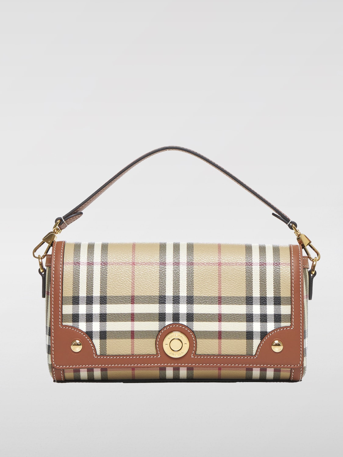 Giglio Borsa Note Burberry in tela rivestita Check