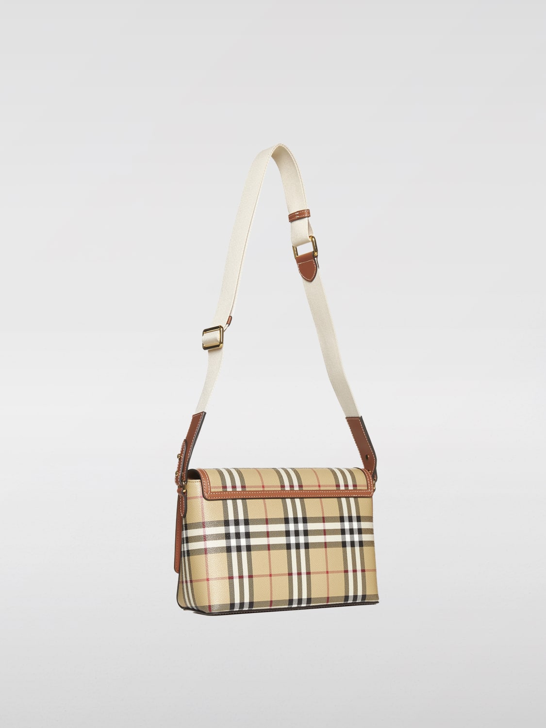 BURBERRY Shoulder bag woman Brown Burberry shoulder bag 8092067 online at GIGLIO.COM