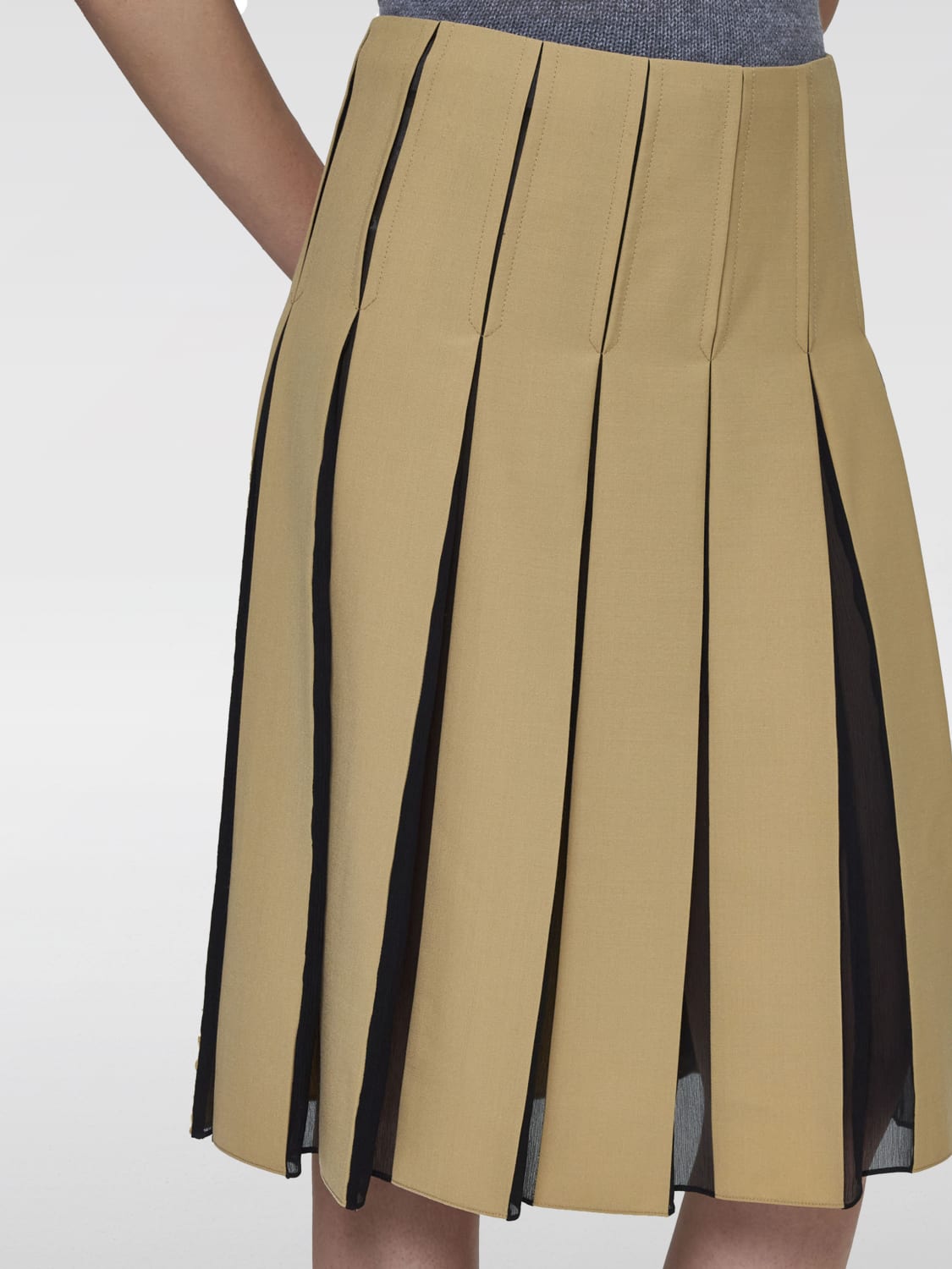 MARNI SKIRT: Skirt woman Marni, Beige - Img 3