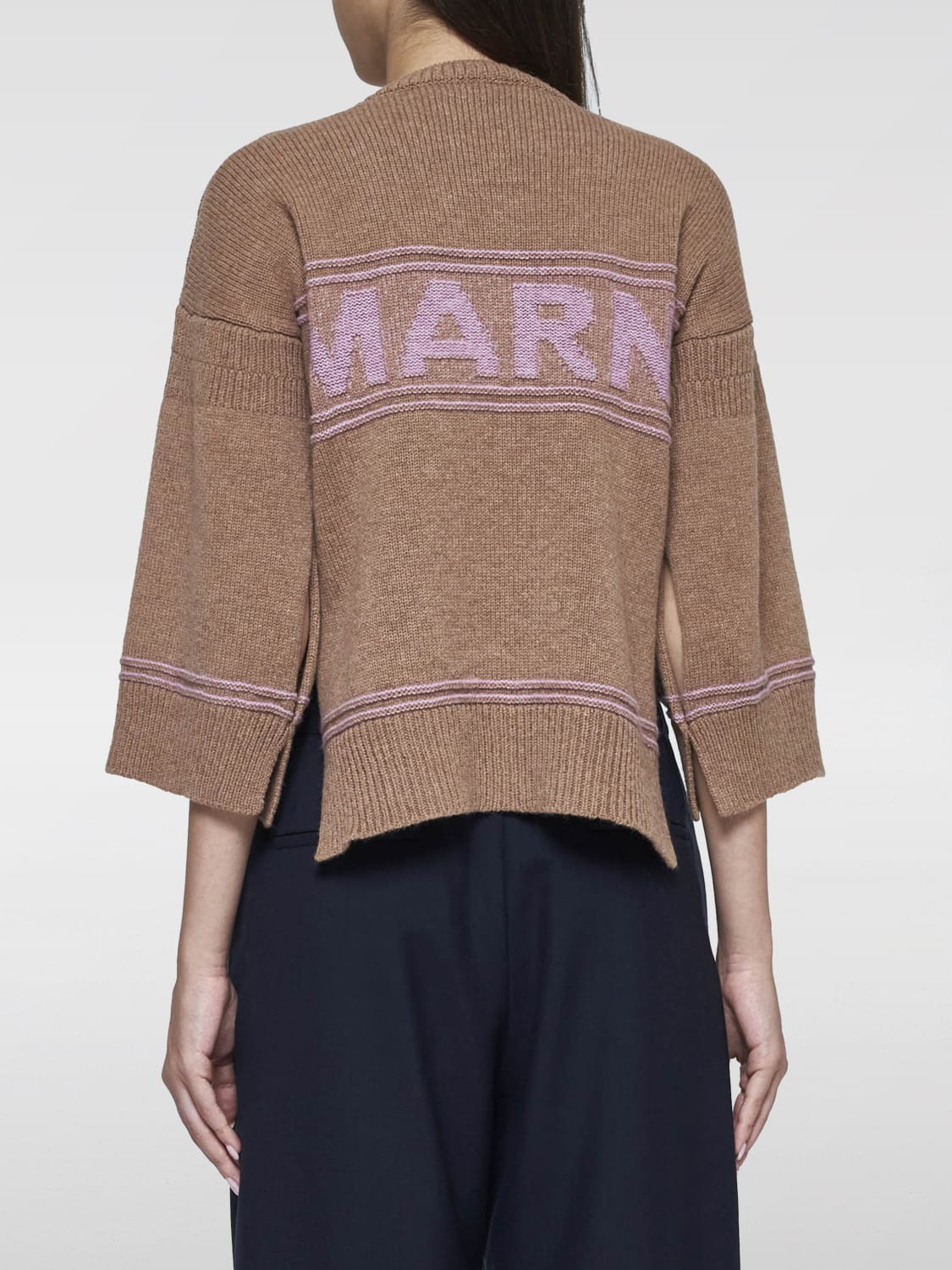 MARNI SWEATER: Sweater woman Marni, Beige - Img 2