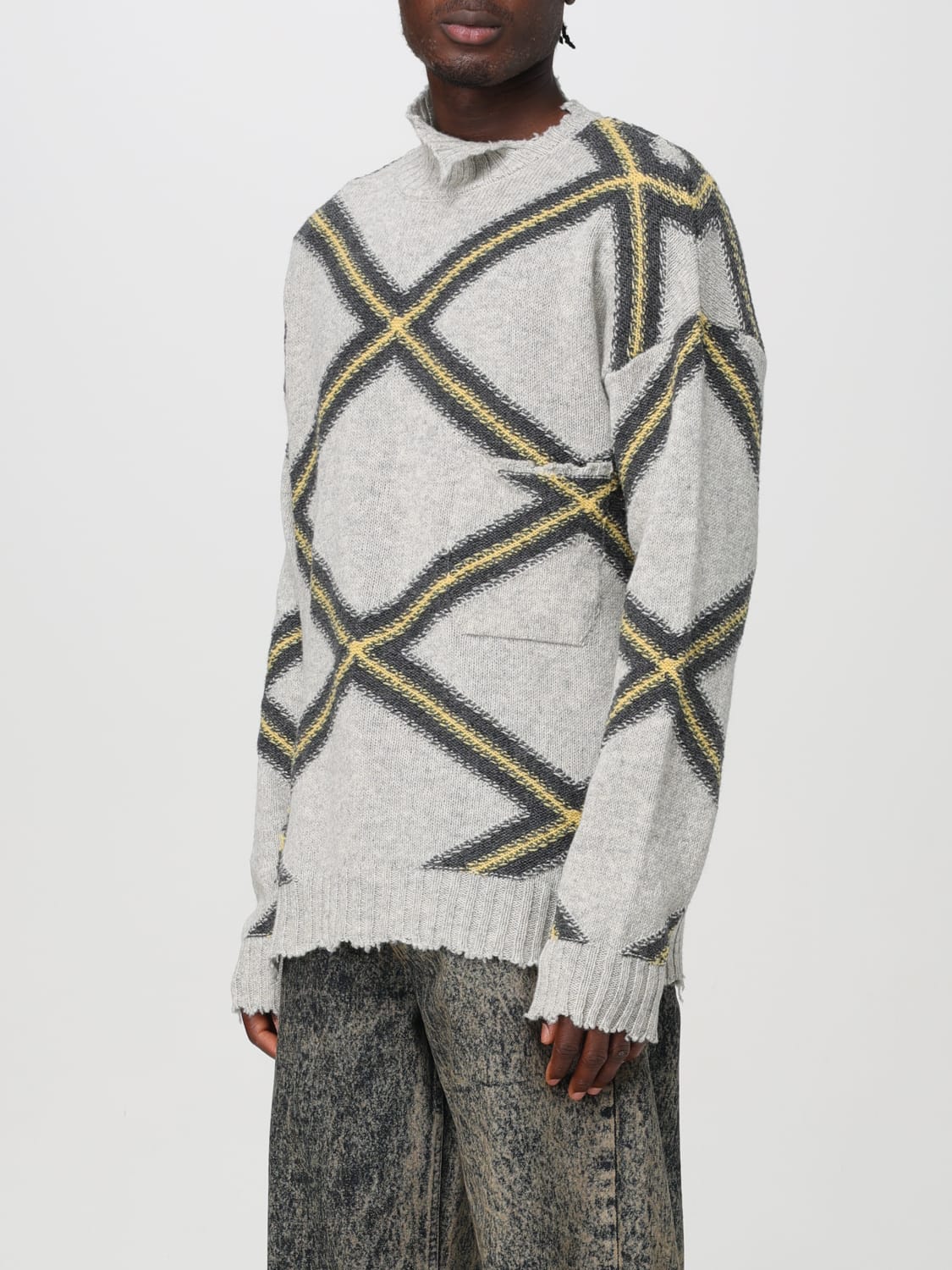 MARNI SWEATER: Sweater men Marni, Grey - Img 4