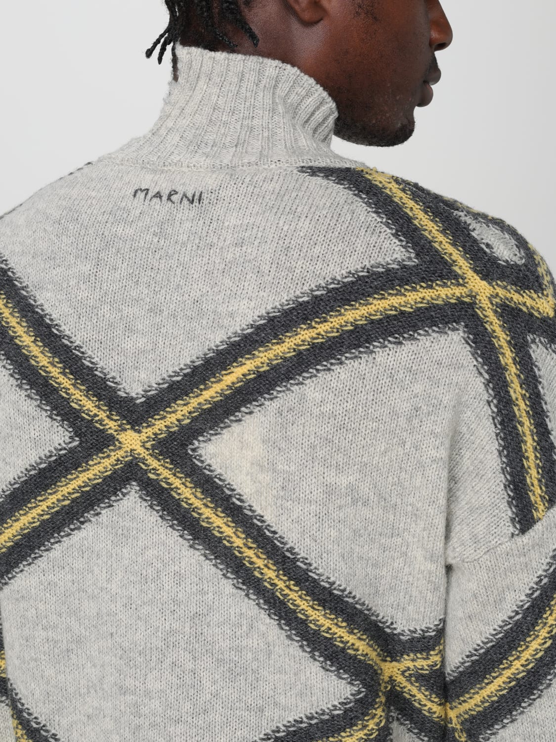 MARNI SWEATER: Sweater men Marni, Grey - Img 5