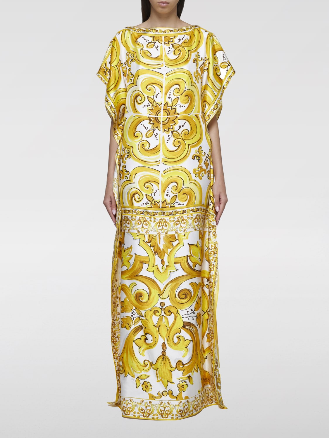 DOLCE & GABBANA ROBES: Robes femme Dolce & Gabbana, Jaune - Img 1