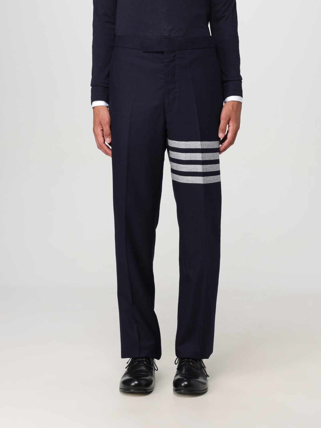 THOM BROWNE PANTALÓN: Pantalón hombre Thom Browne, Azul Marino - Img 1