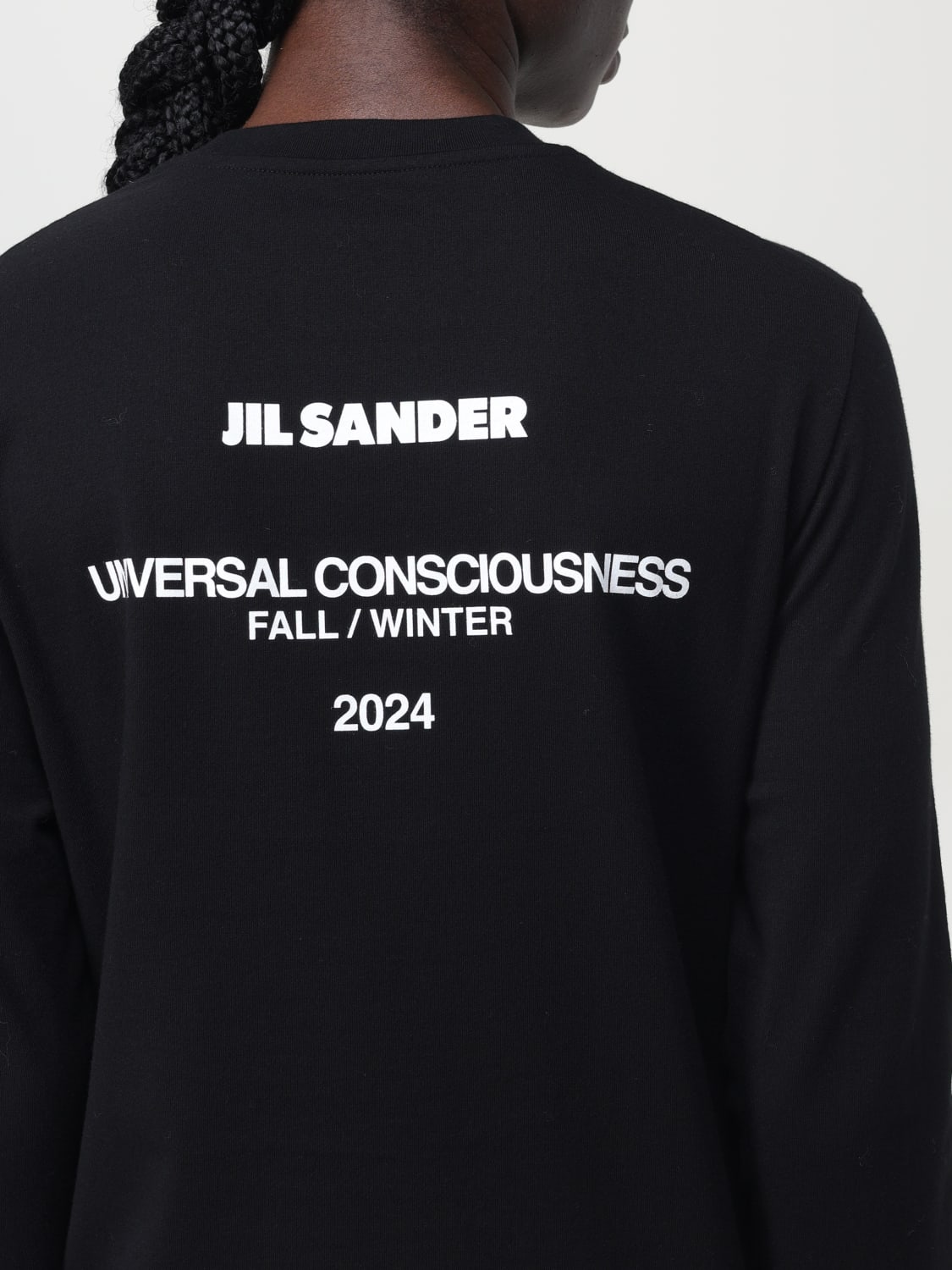 JIL SANDER T-SHIRT: T-shirt woman Jil Sander, Black - Img 5