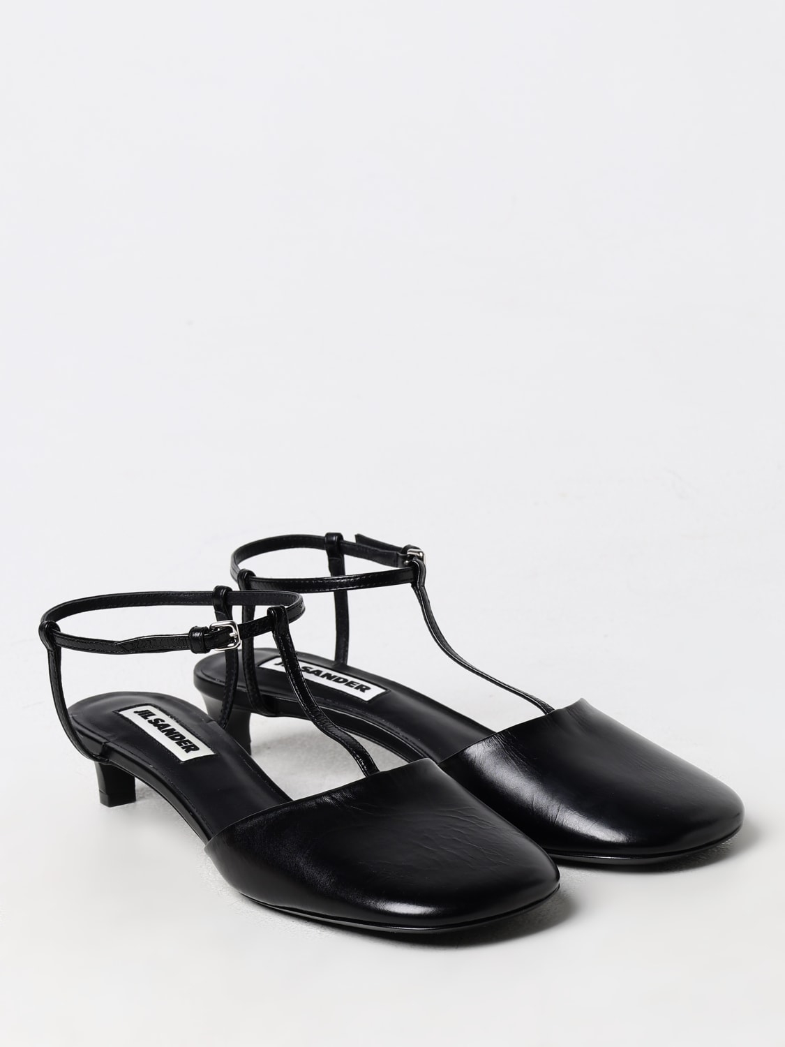 JIL SANDER PUMPS: Flat sandals woman Jil Sander, Black - Img 2