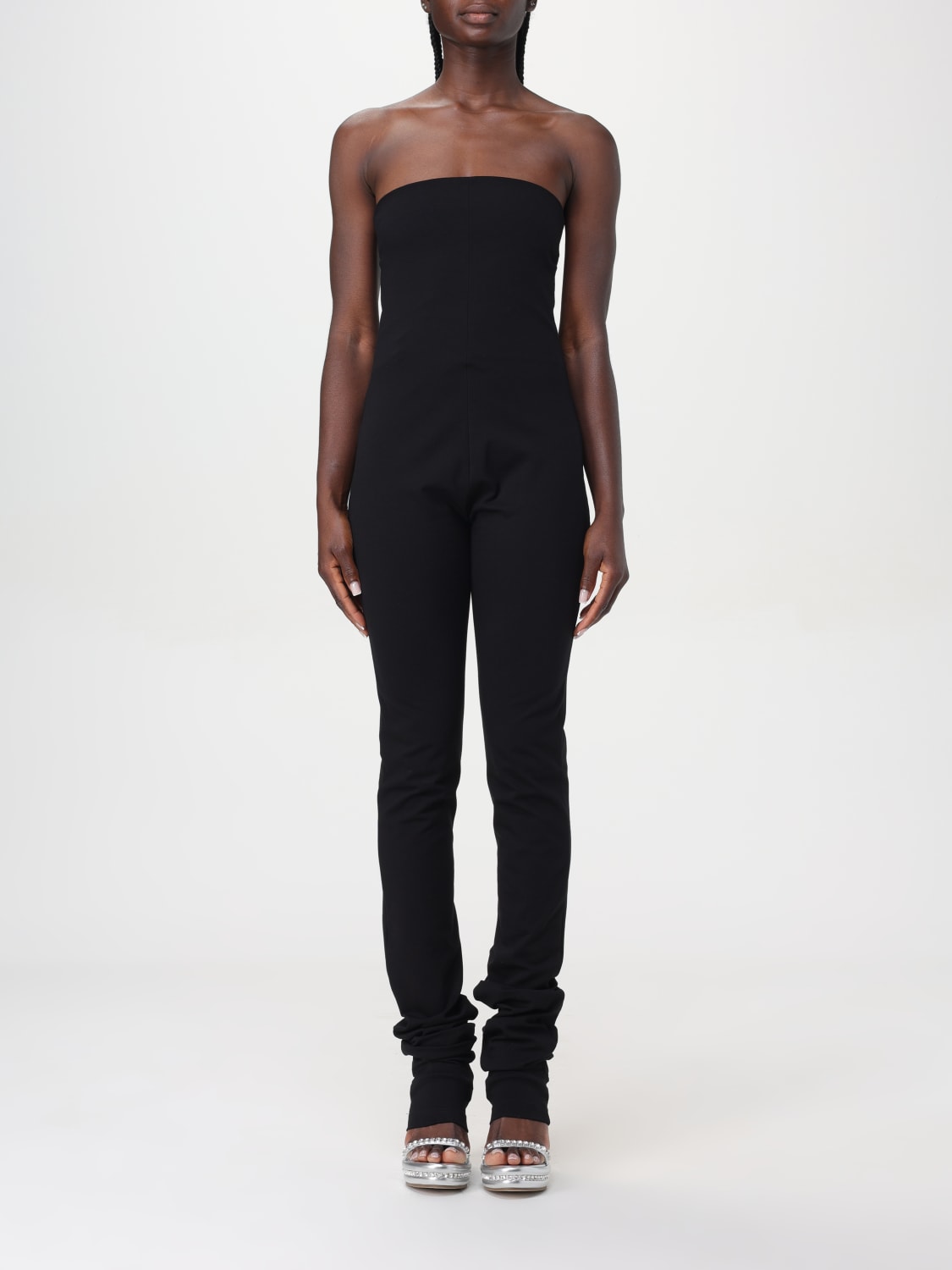 THE ATTICO JUMPSUIT: Hose damen The Attico, Schwarz - Img 1