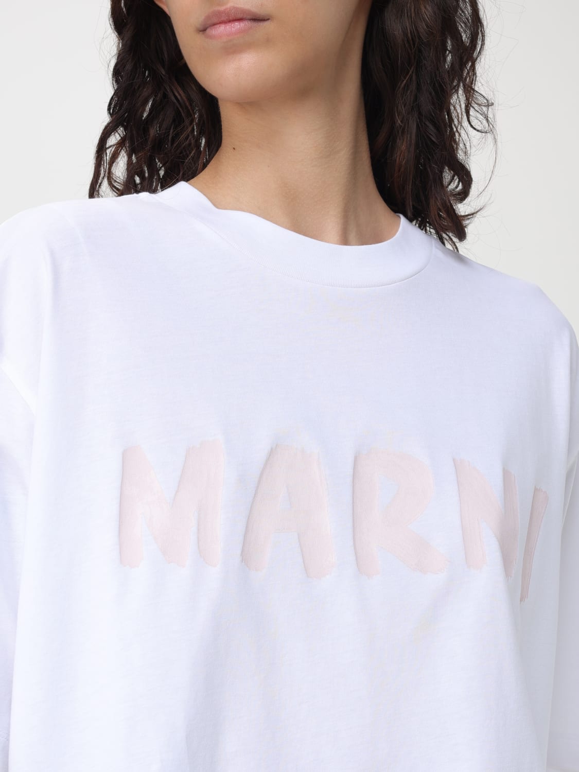 MARNI T-SHIRT: T-shirt femme Marni, Blanc - Img 5