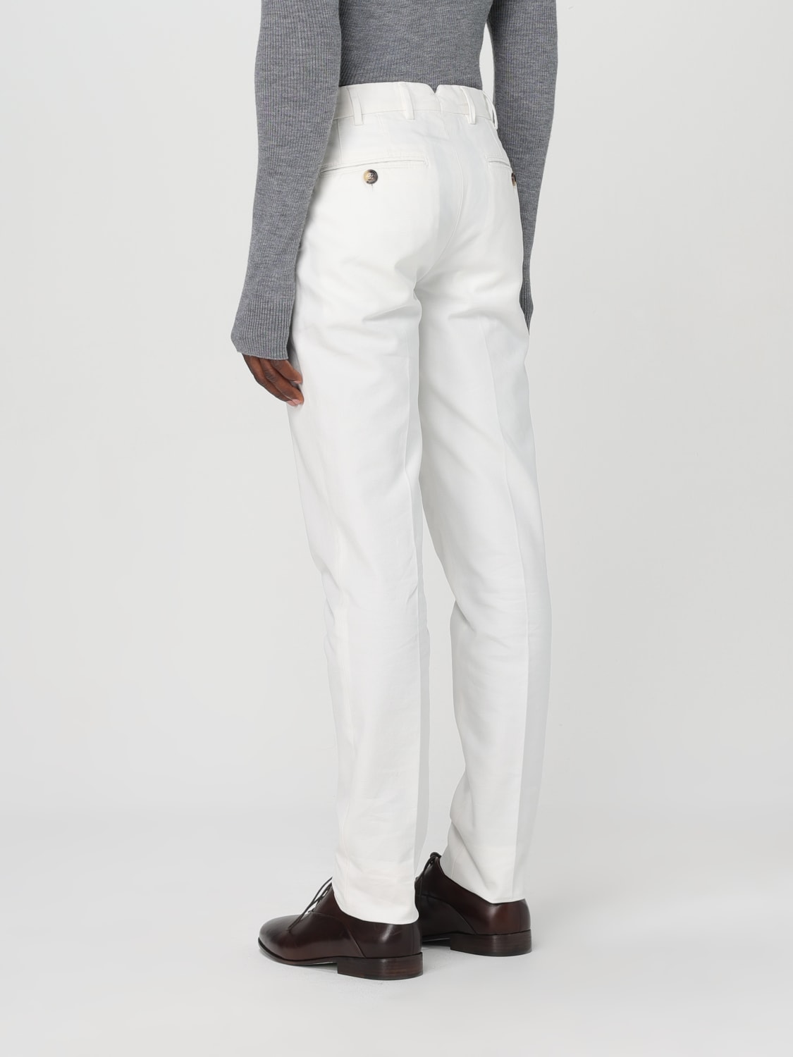 BRUNELLO CUCINELLI PANTS: Pants men Brunello Cucinelli, White - Img 3