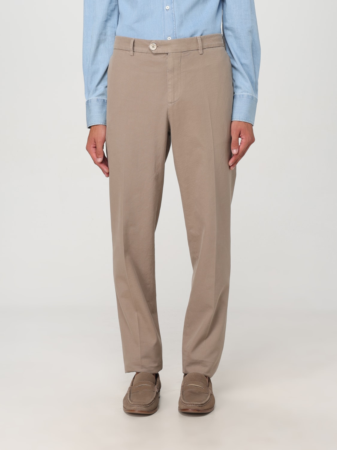 BRUNELLO CUCINELLI PANTS: Pants men Brunello Cucinelli, Brown - Img 1