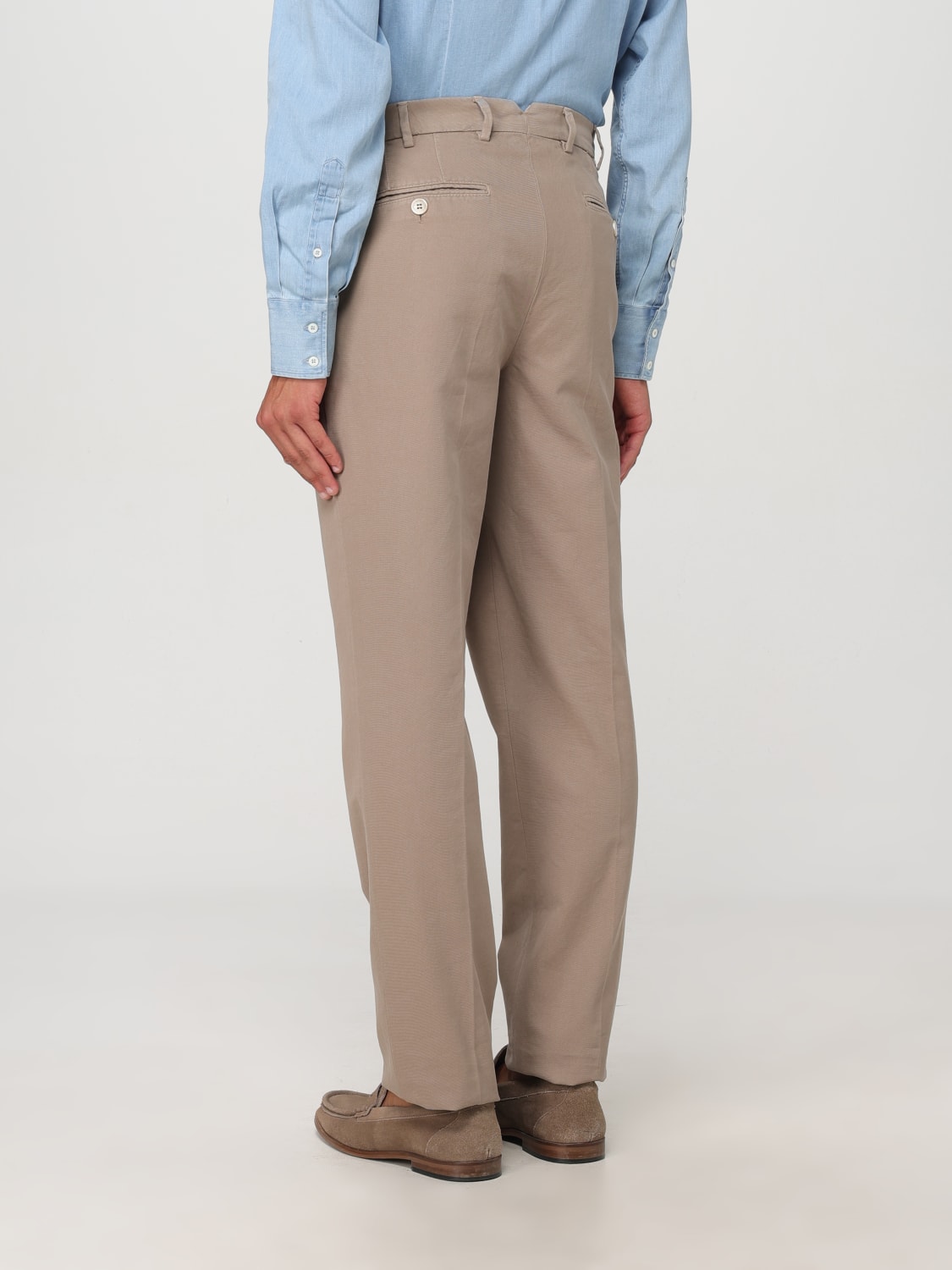 BRUNELLO CUCINELLI PANTS: Pants men Brunello Cucinelli, Brown - Img 3