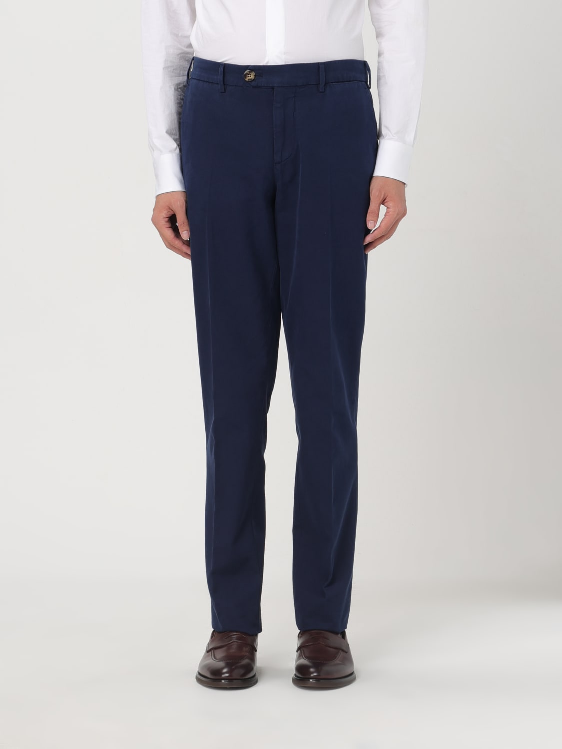 BRUNELLO CUCINELLI PANTS: Pants men Brunello Cucinelli, Indigo - Img 1