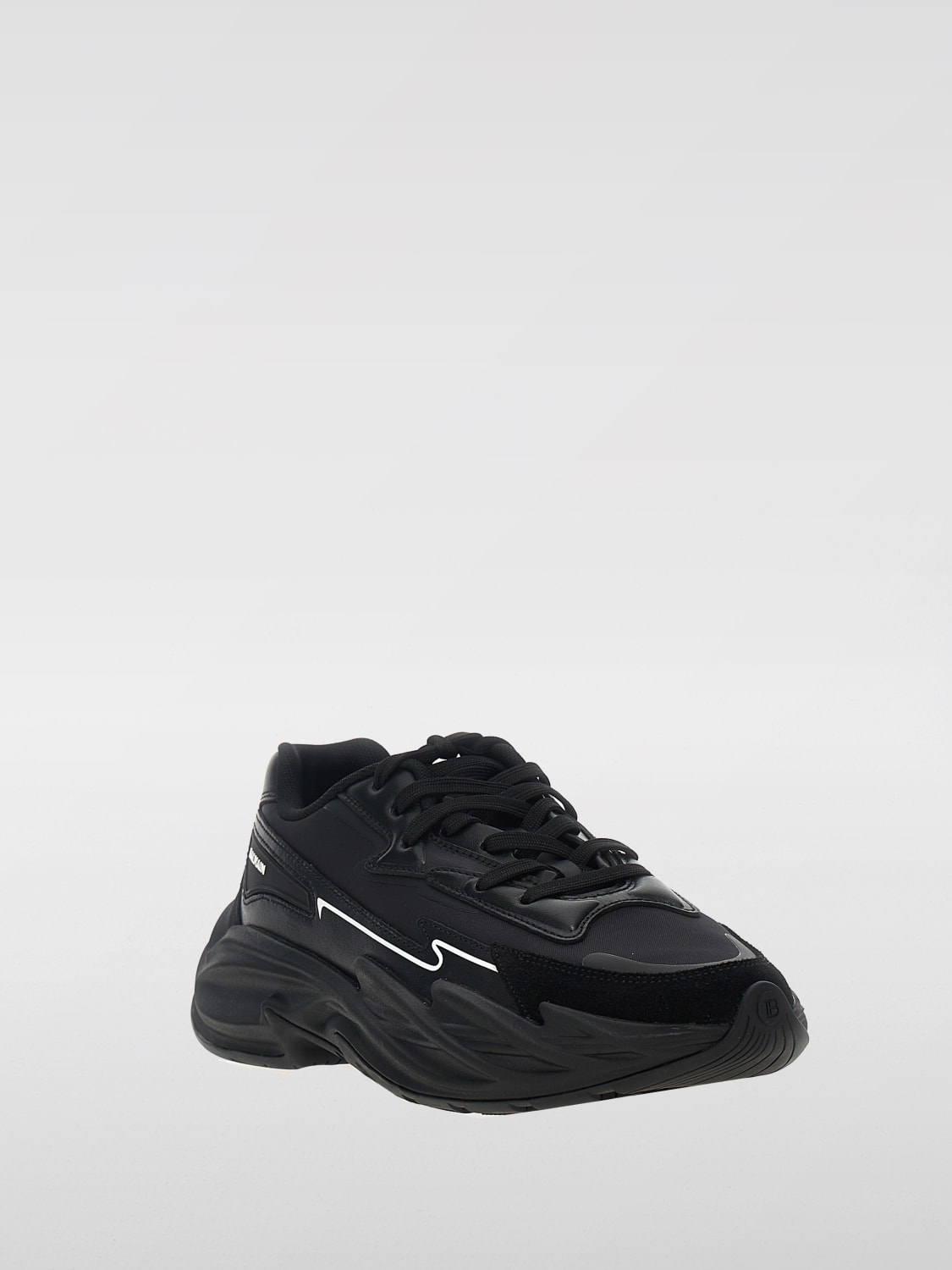 BALMAIN SNEAKERS: Sneakers men Balmain, Black - Img 2