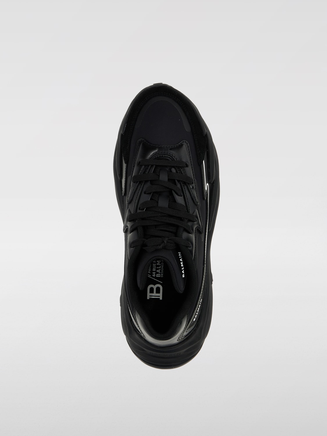 BALMAIN SNEAKERS: Sneakers men Balmain, Black - Img 4