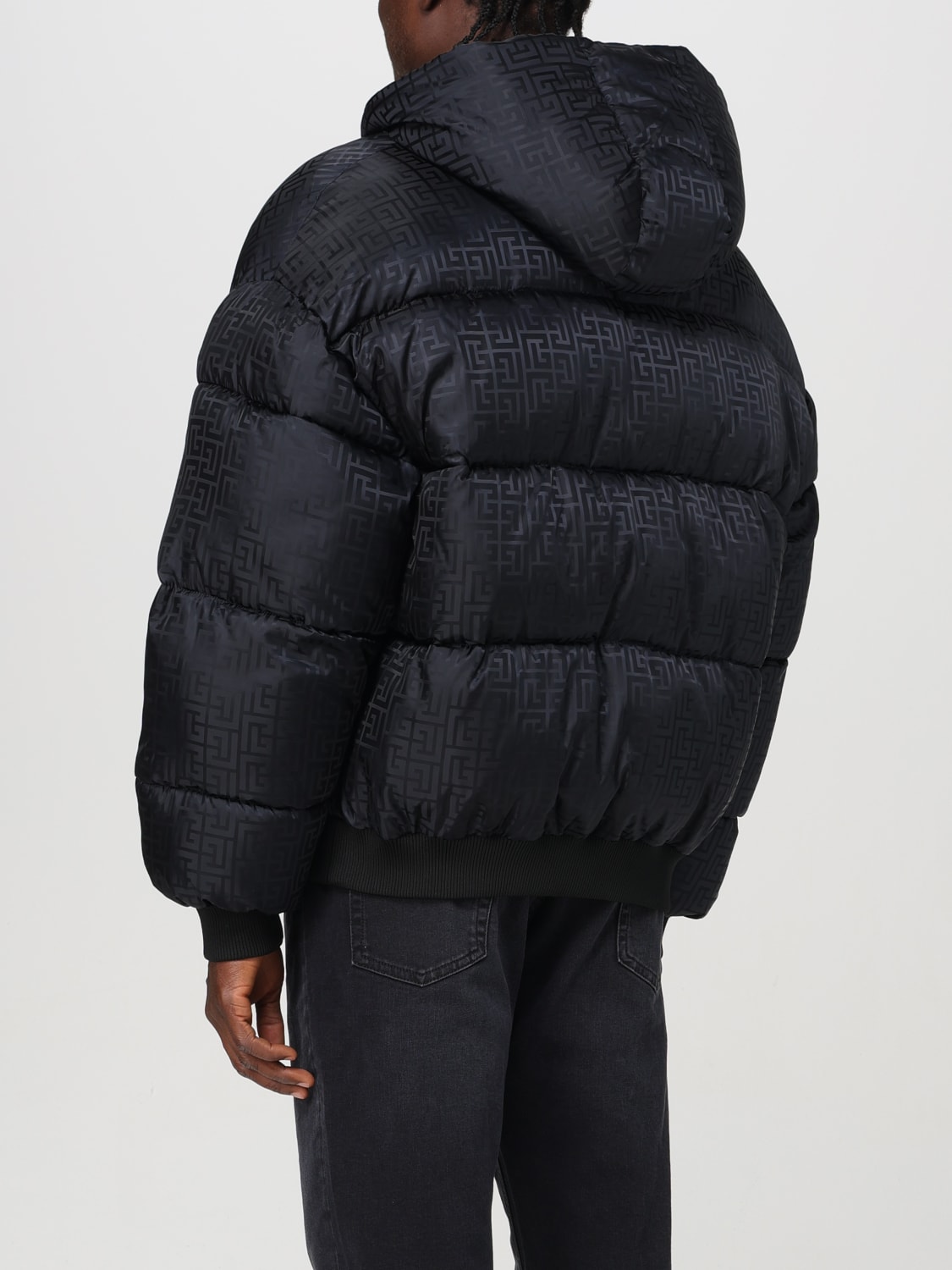 Balmain puffer jacket hotsell