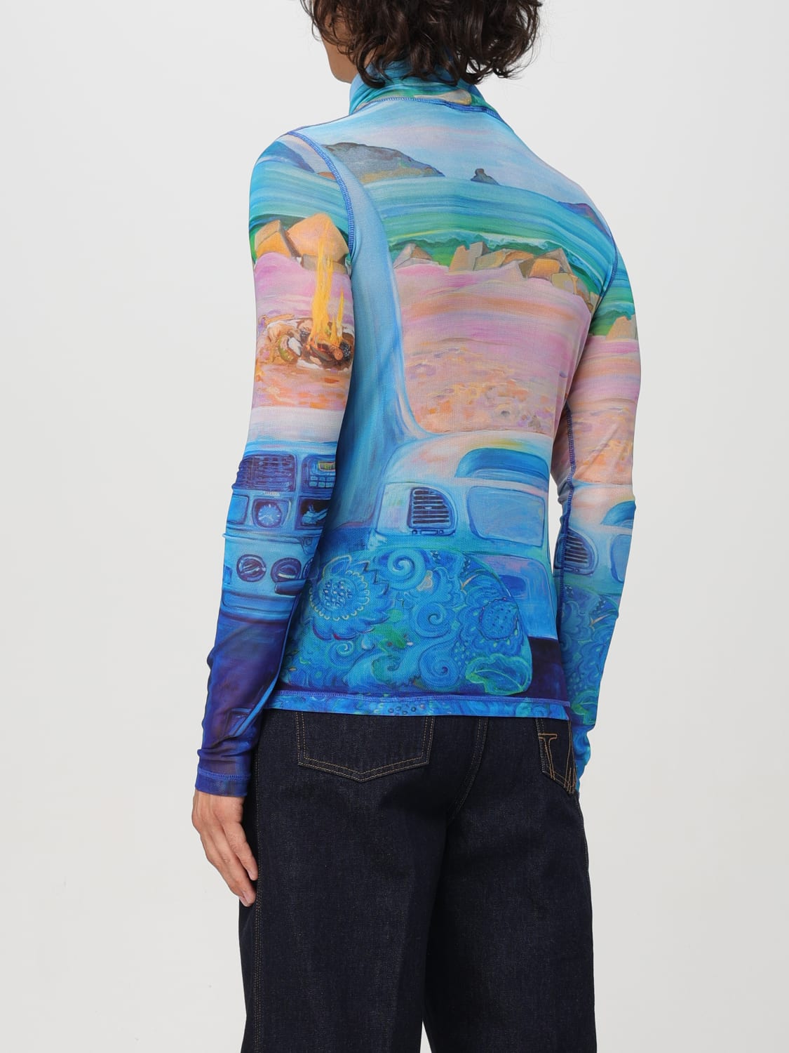 JW ANDERSON SWEATER: Sweater men Jw Anderson, Blue - Img 3