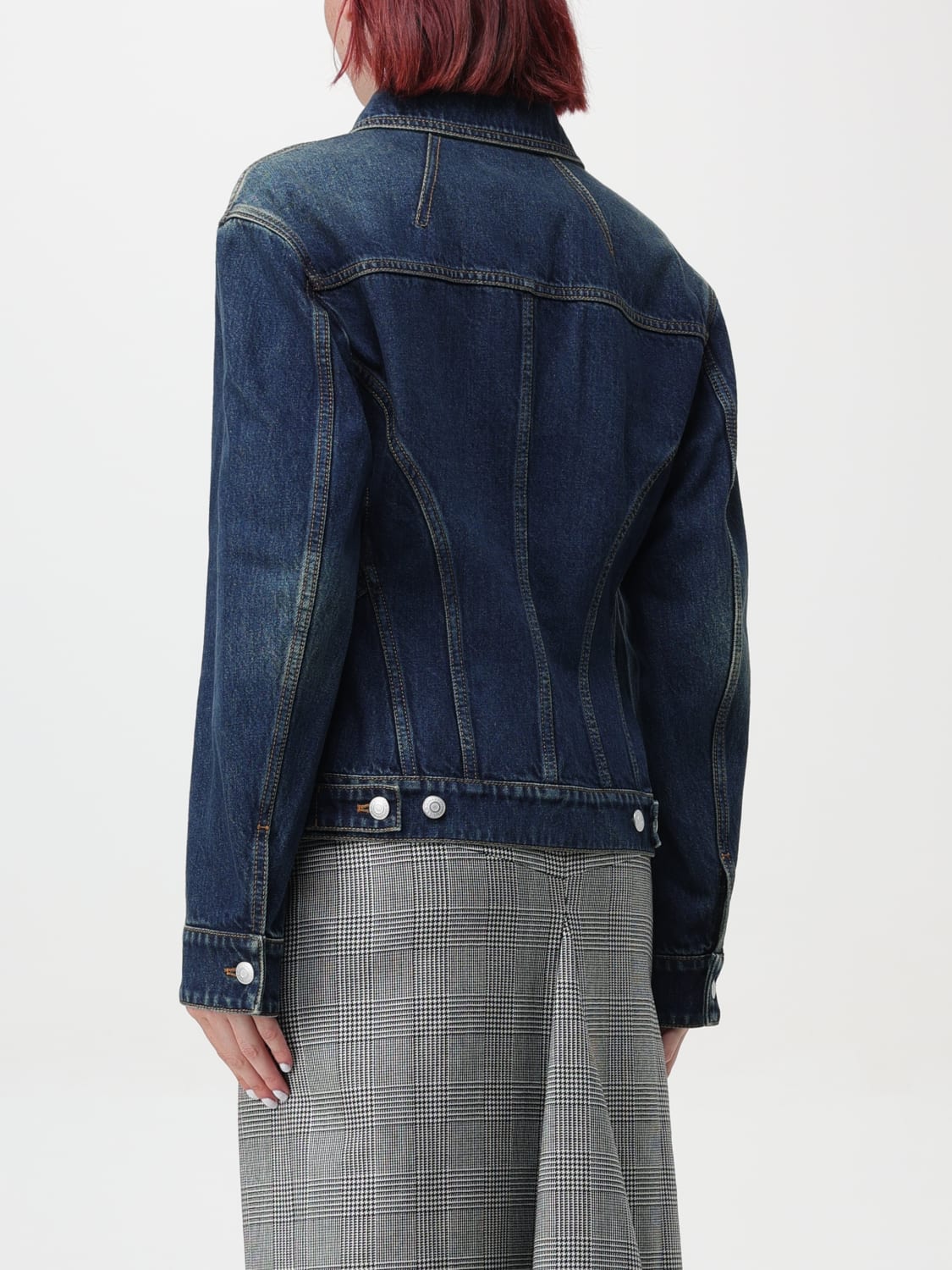 ALEXANDER MCQUEEN GIACCA: Giacca di jeans Alexander McQueen, Blue - Img 2