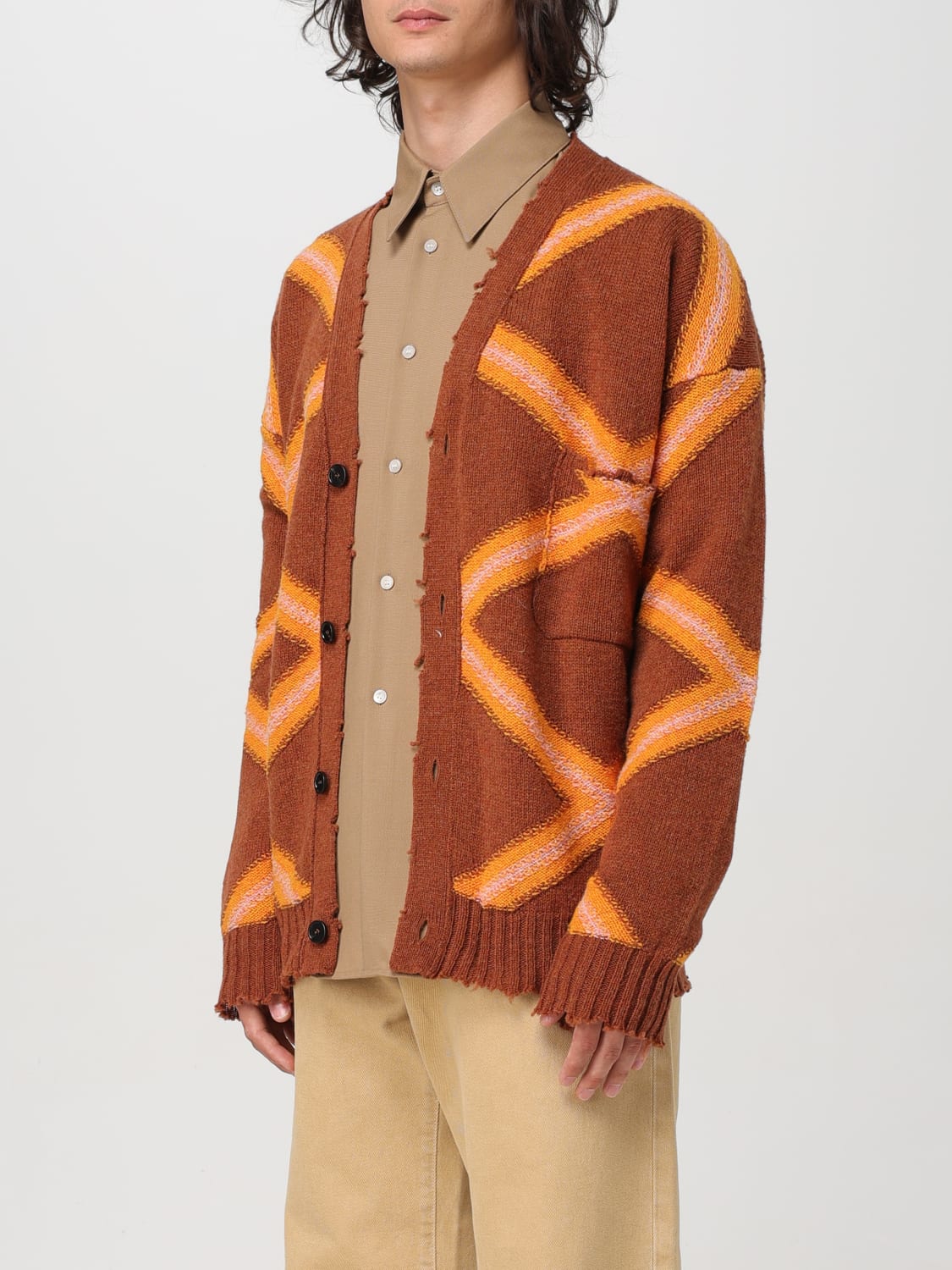 MARNI CARDIGAN: Cardigan men Marni, Multicolor - Img 4