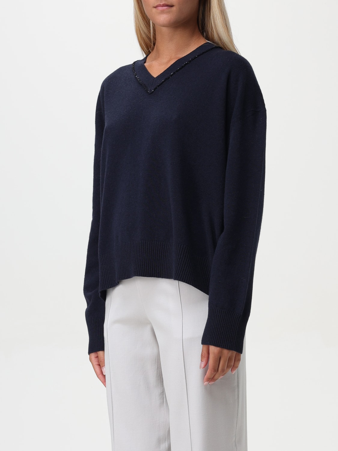 FABIANA FILIPPI SWEATER: Sweater woman Fabiana Filippi, Blue - Img 3