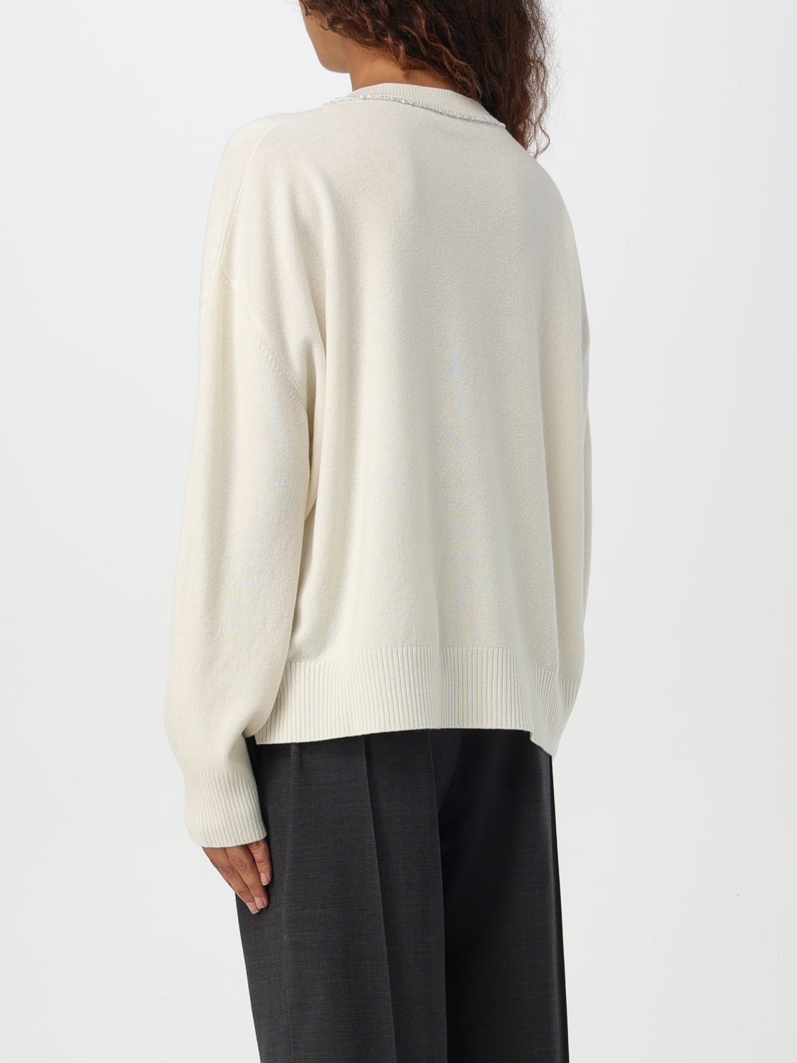 FABIANA FILIPPI SWEATER: Sweater woman Fabiana Filippi, Natural - Img 2