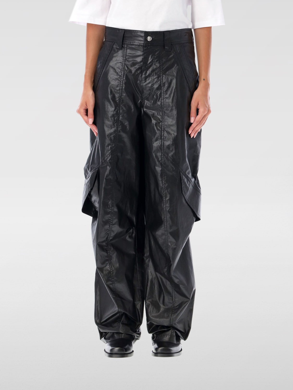 ISABEL MARANT PANTS: Pants woman Isabel Marant, Black - Img 1