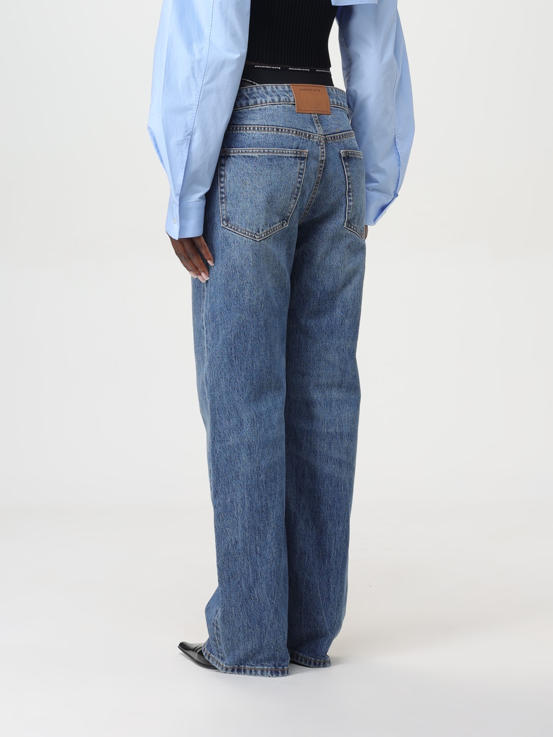 DENIM X ALEXANDER WANG JEANS: Jeans woman Denim X Alexander Wang, Blue - Img 3