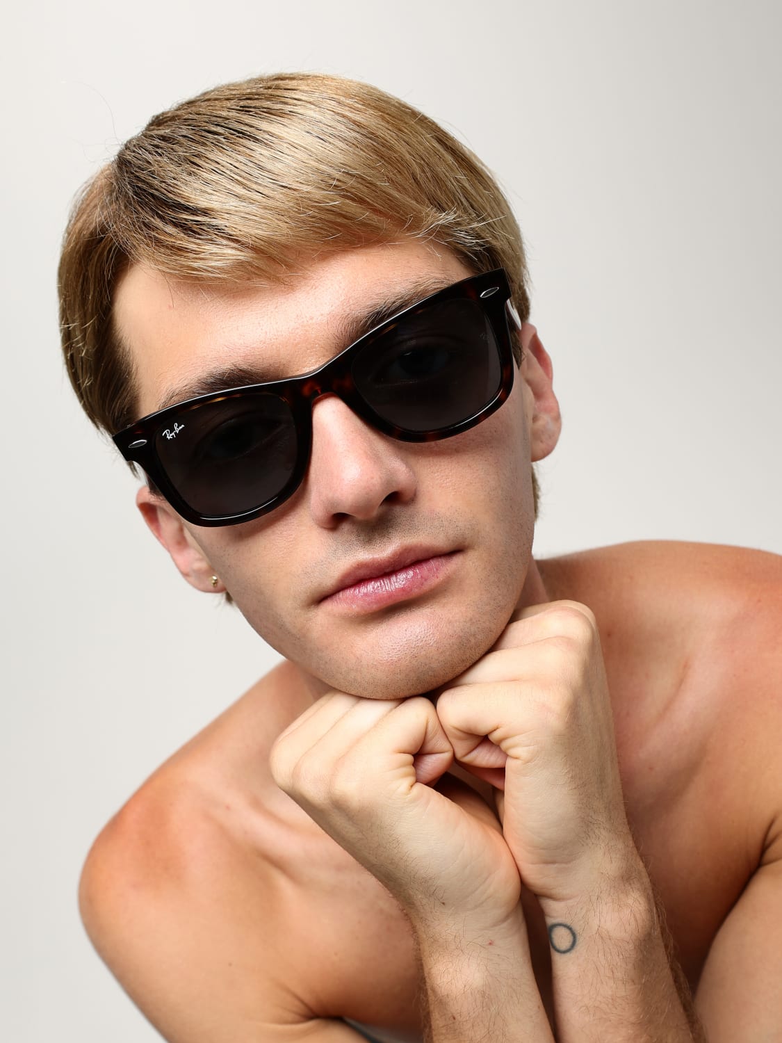 RAY-BAN SUNGLASSES: Sunglasses men Ray-ban, Fa01 - Img 2