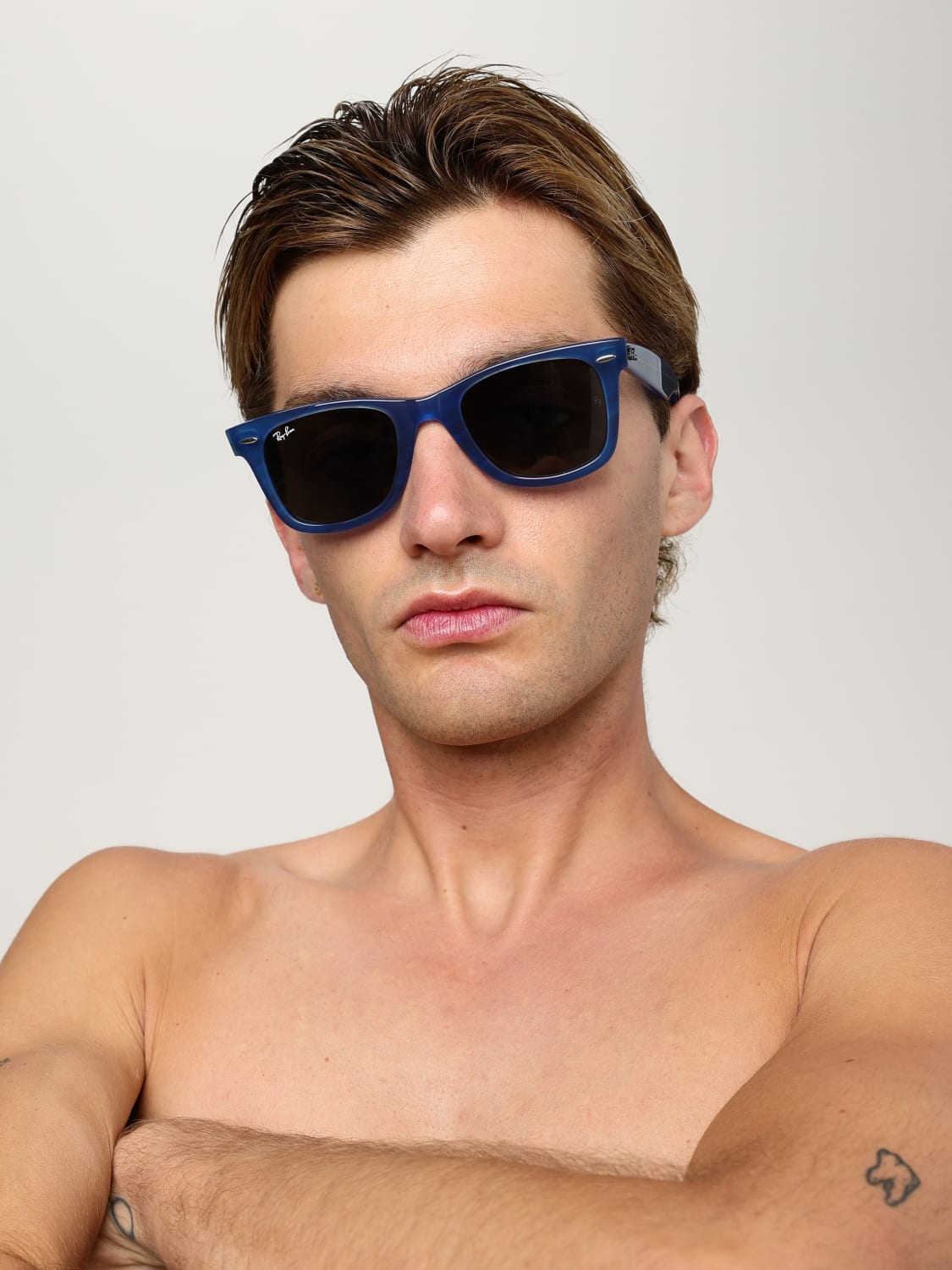 Ray ban azules hombre deals