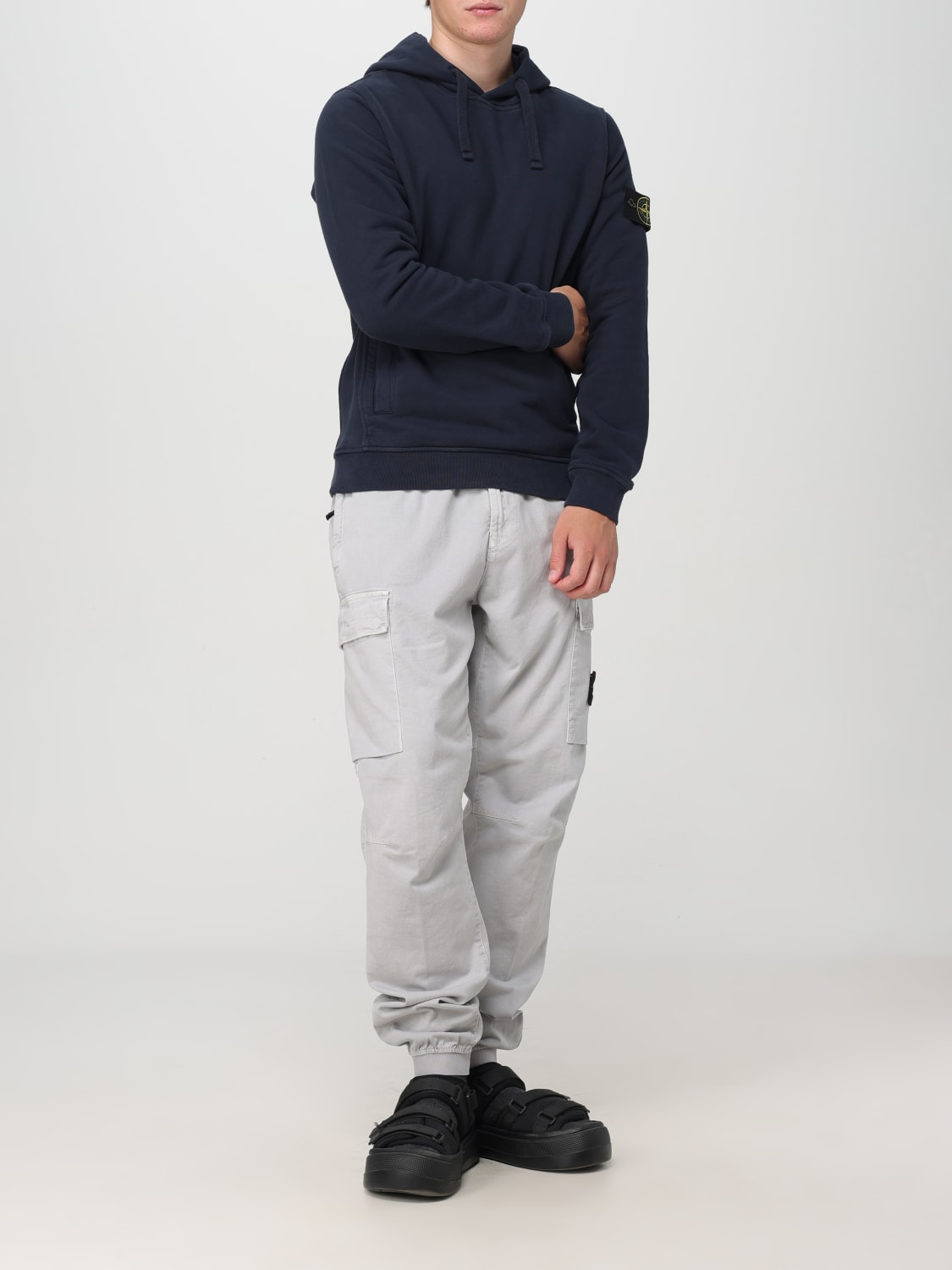 STONE ISLAND SWEATSHIRT: Sweatshirt herren Stone Island, Navy - Img 2