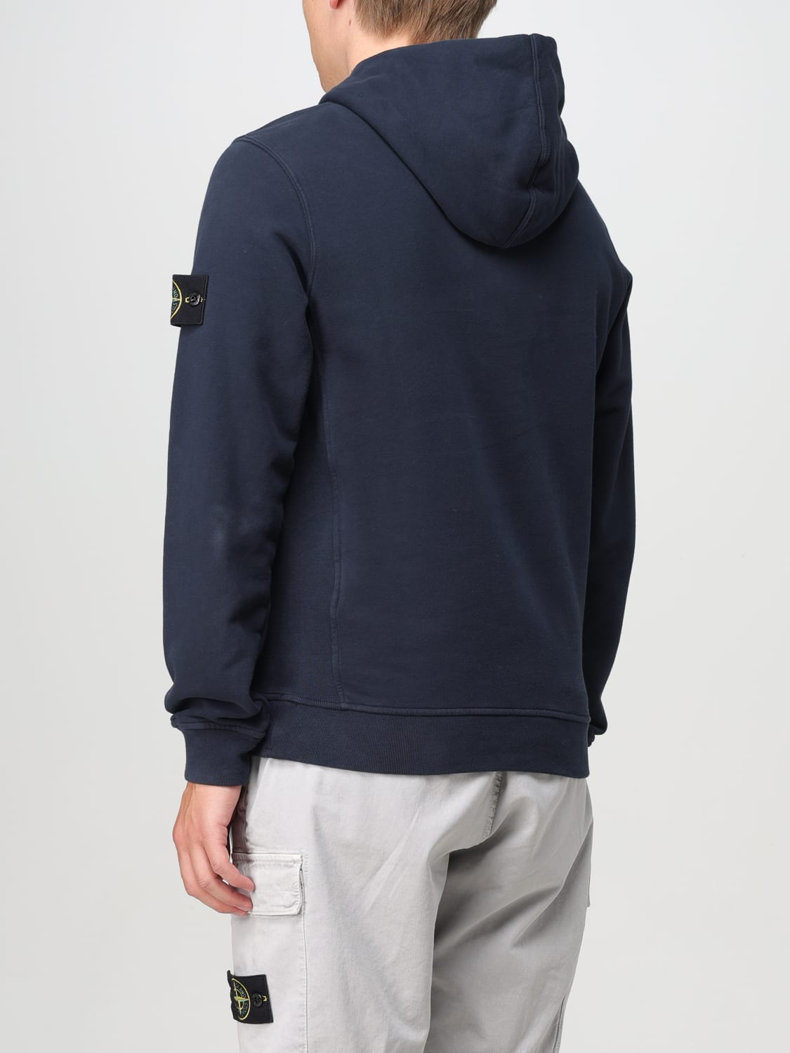 STONE ISLAND SUDADERA: Sudadera hombre Stone Island, Azul Marino - Img 3