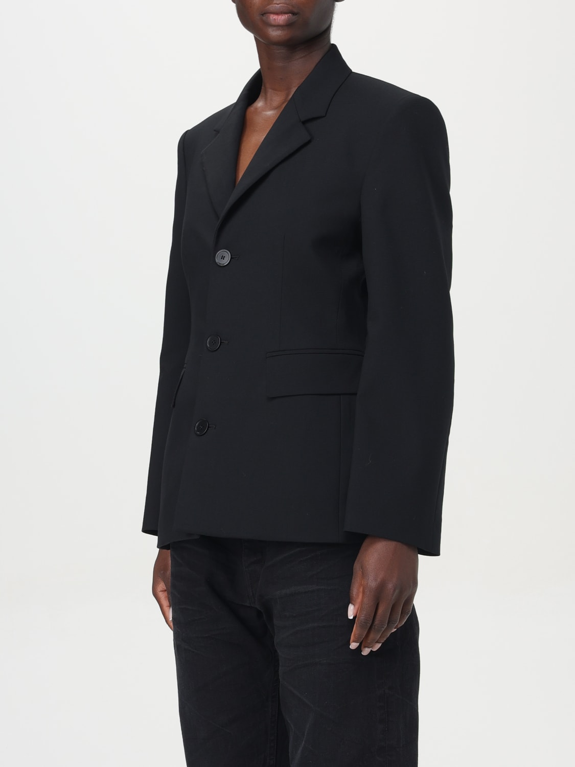 BALENCIAGA BLAZER: Jacket woman Balenciaga, Black - Img 4