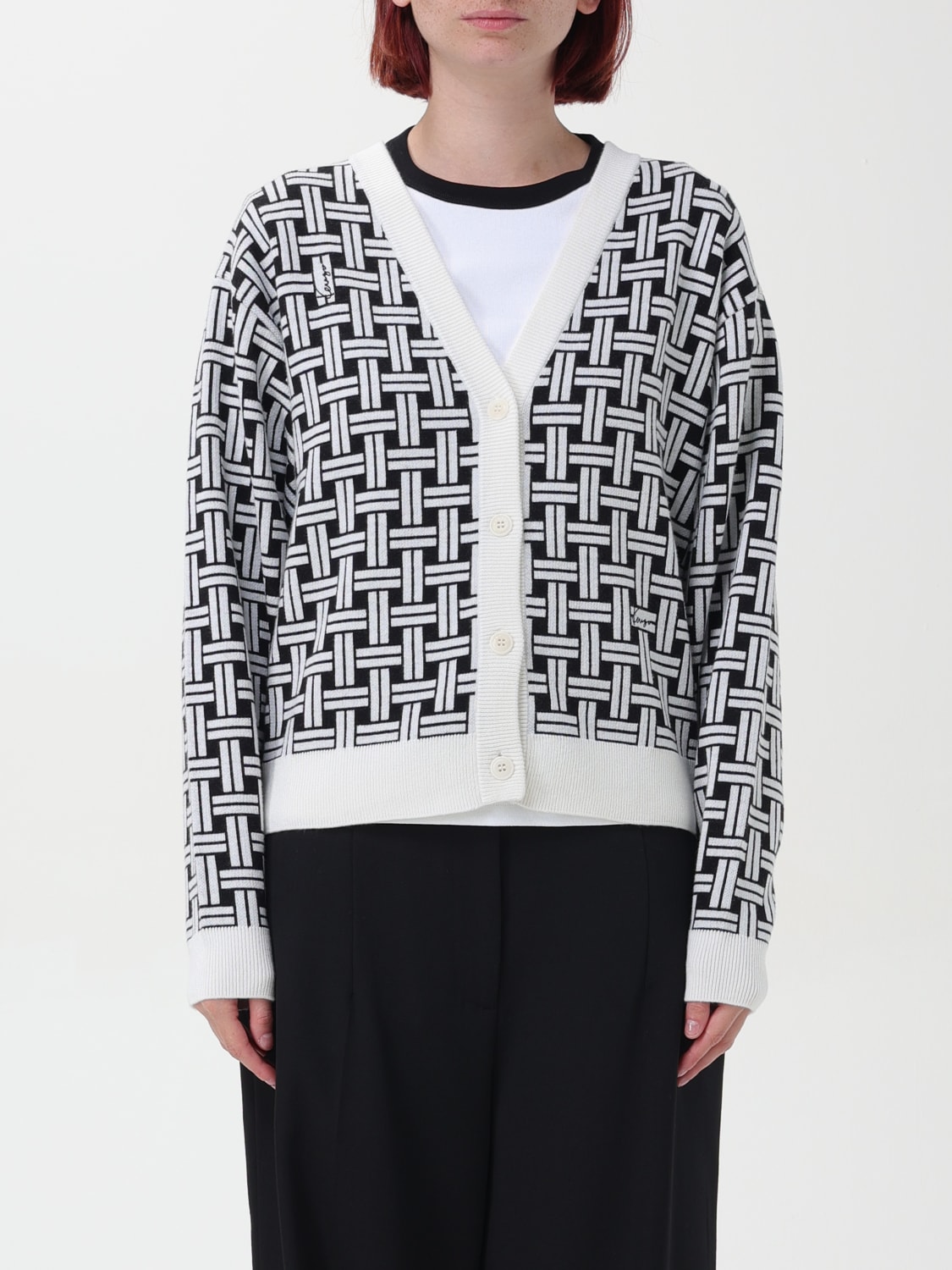 Giglio Cardigan a fantasia Kenzo