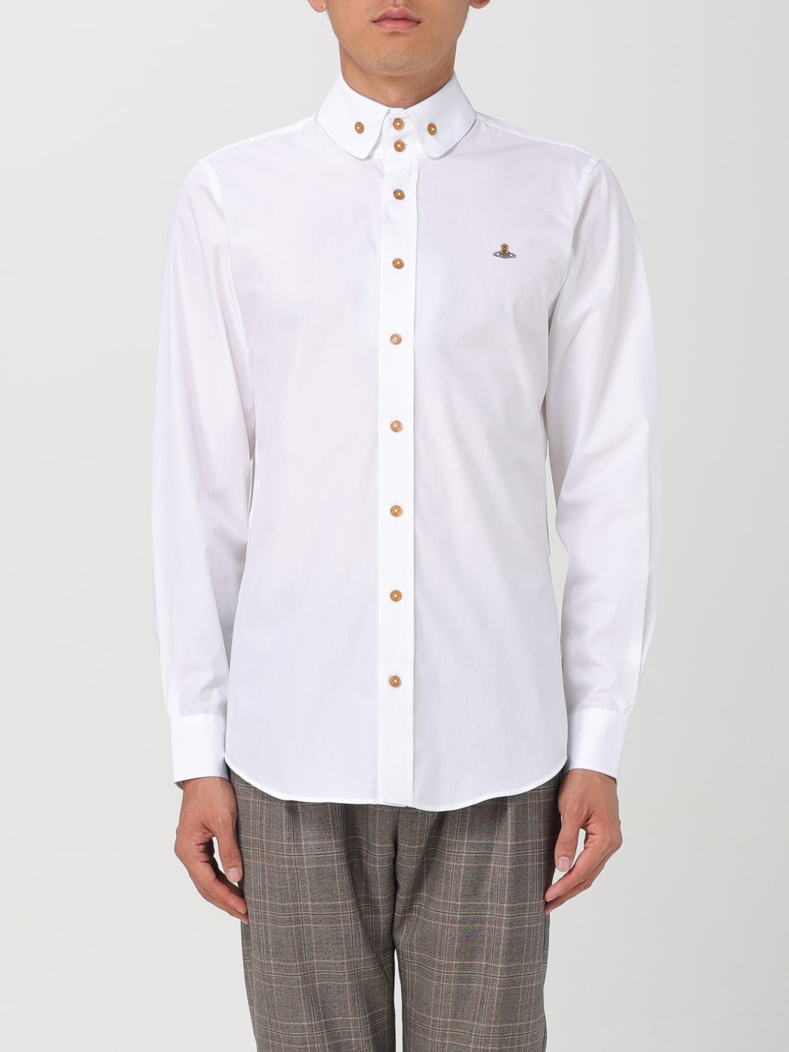 VIVIENNE WESTWOOD SHIRT: Shirt men Vivienne Westwood, White - Img 1