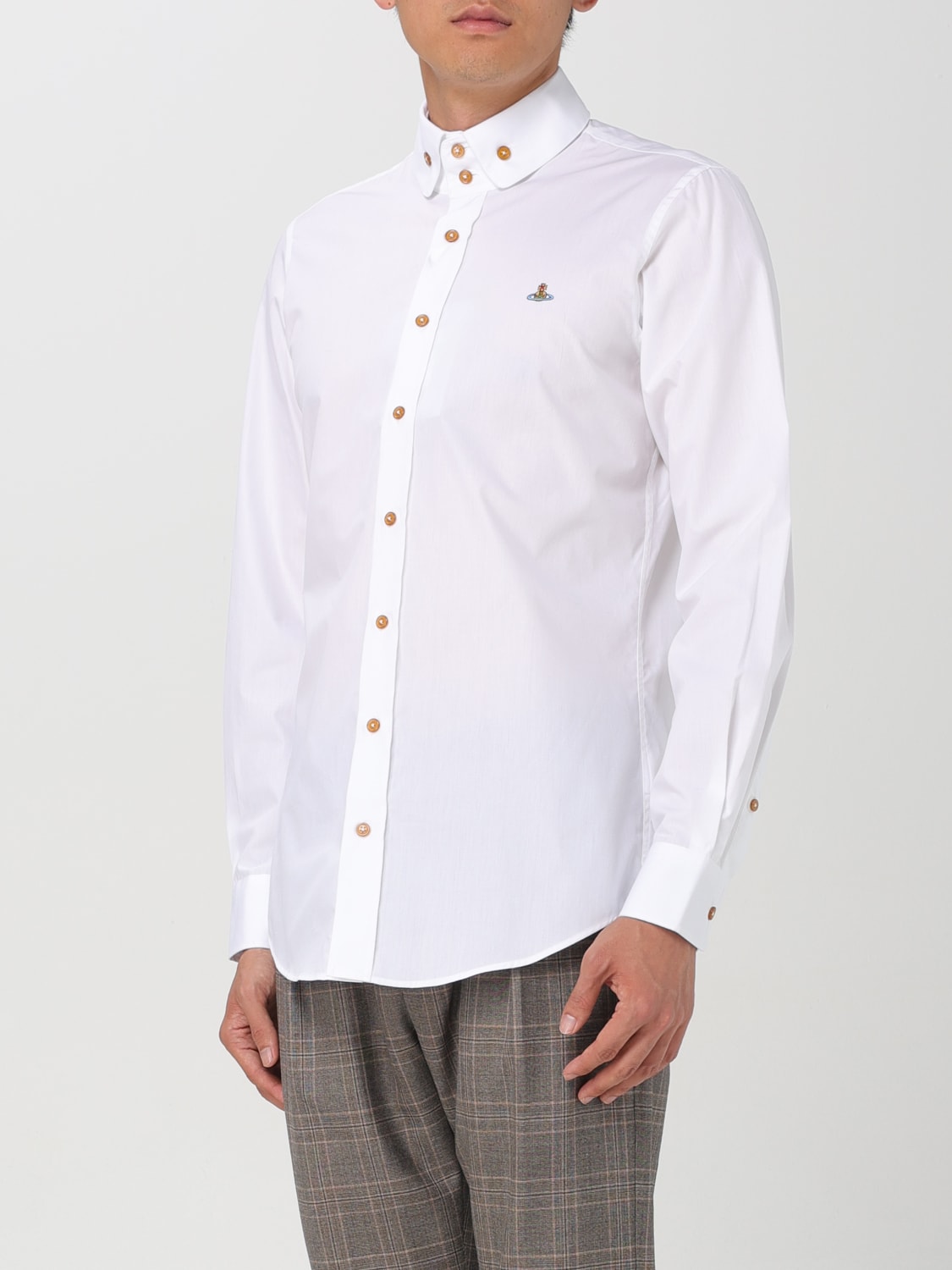 VIVIENNE WESTWOOD SHIRT: Shirt men Vivienne Westwood, White - Img 4