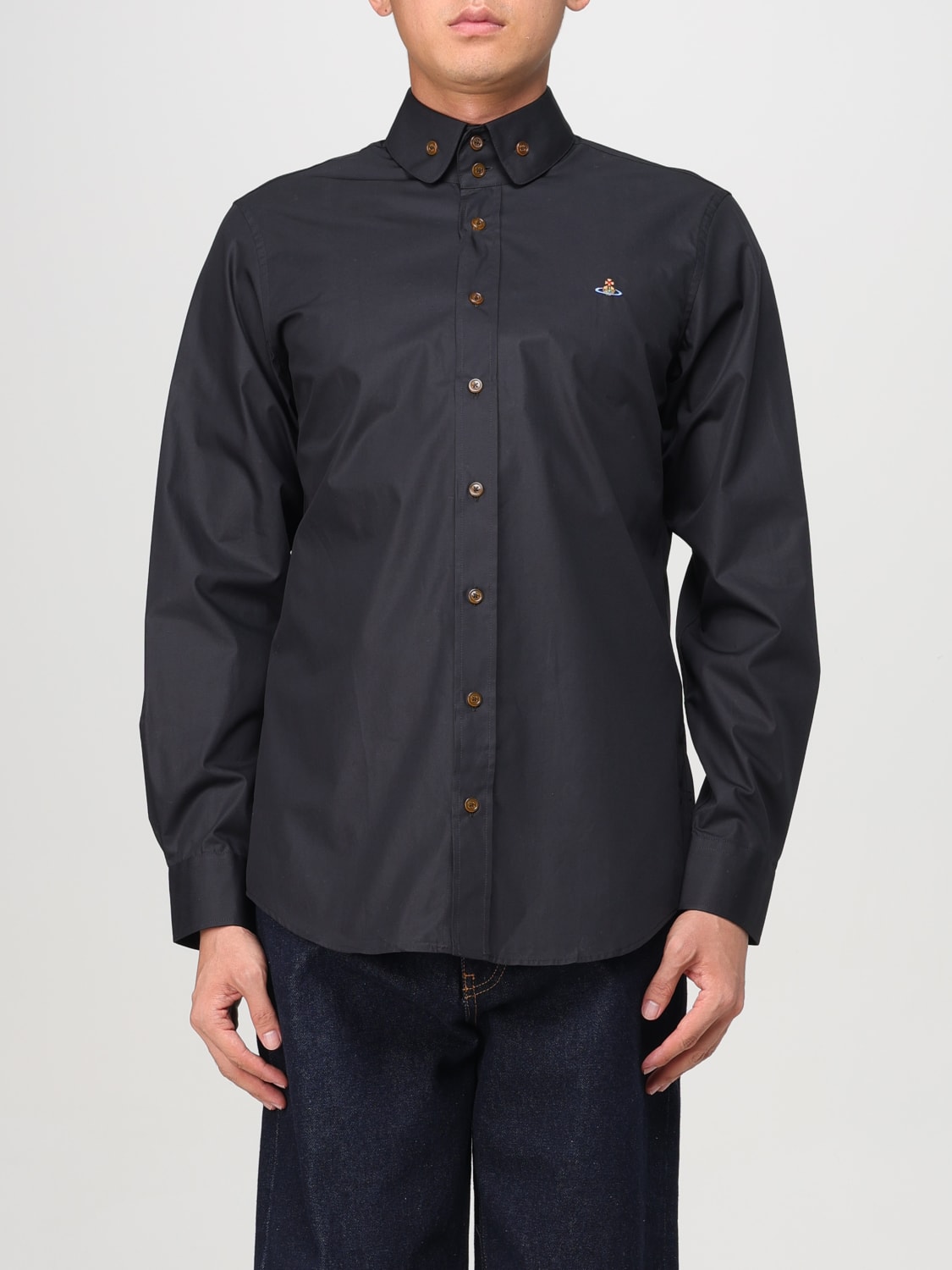 VIVIENNE WESTWOOD SHIRT: Shirt men Vivienne Westwood, Black - Img 1