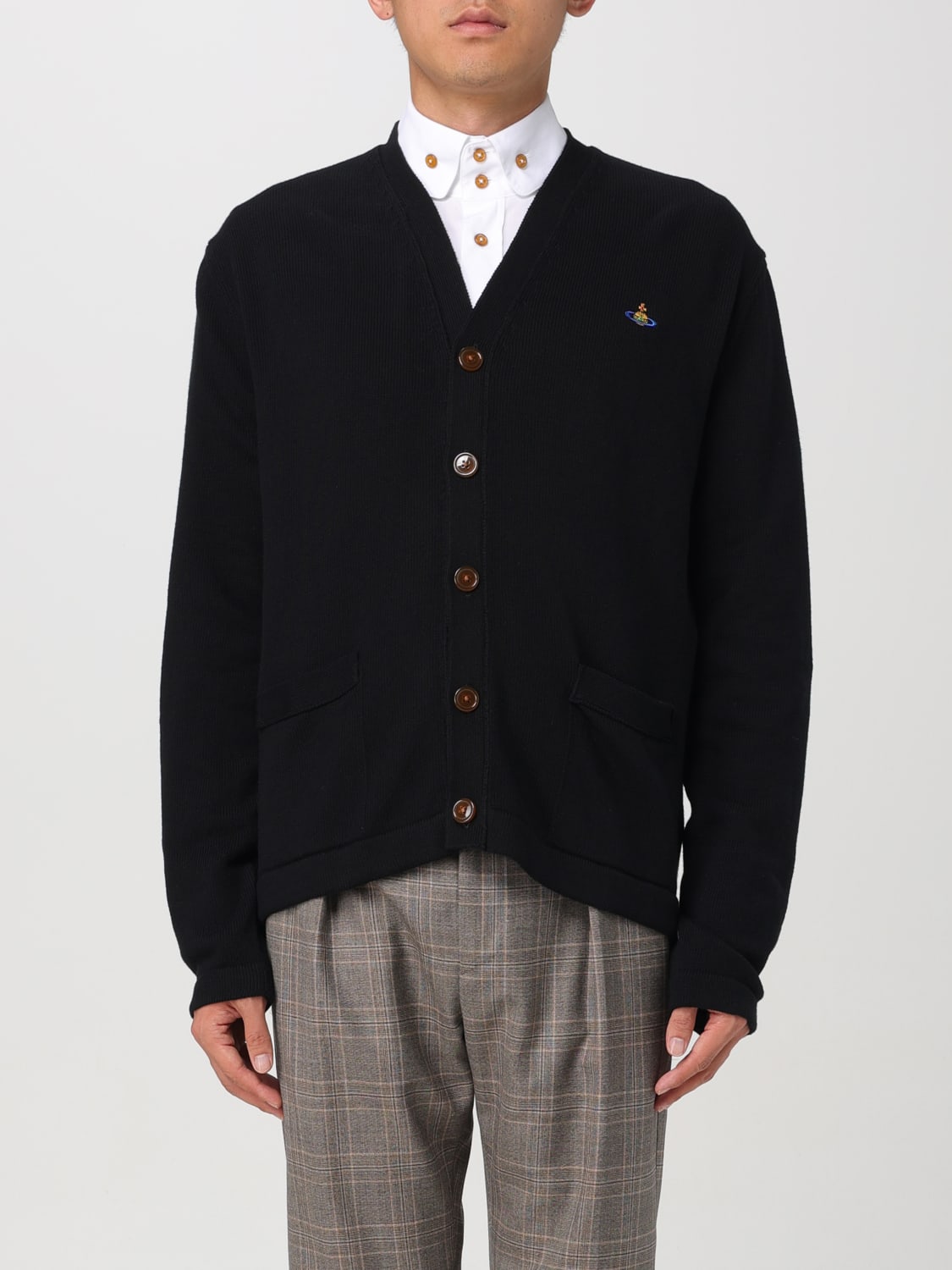 Giglio Cardigan in cotone e cashmere Vivienne Westwood