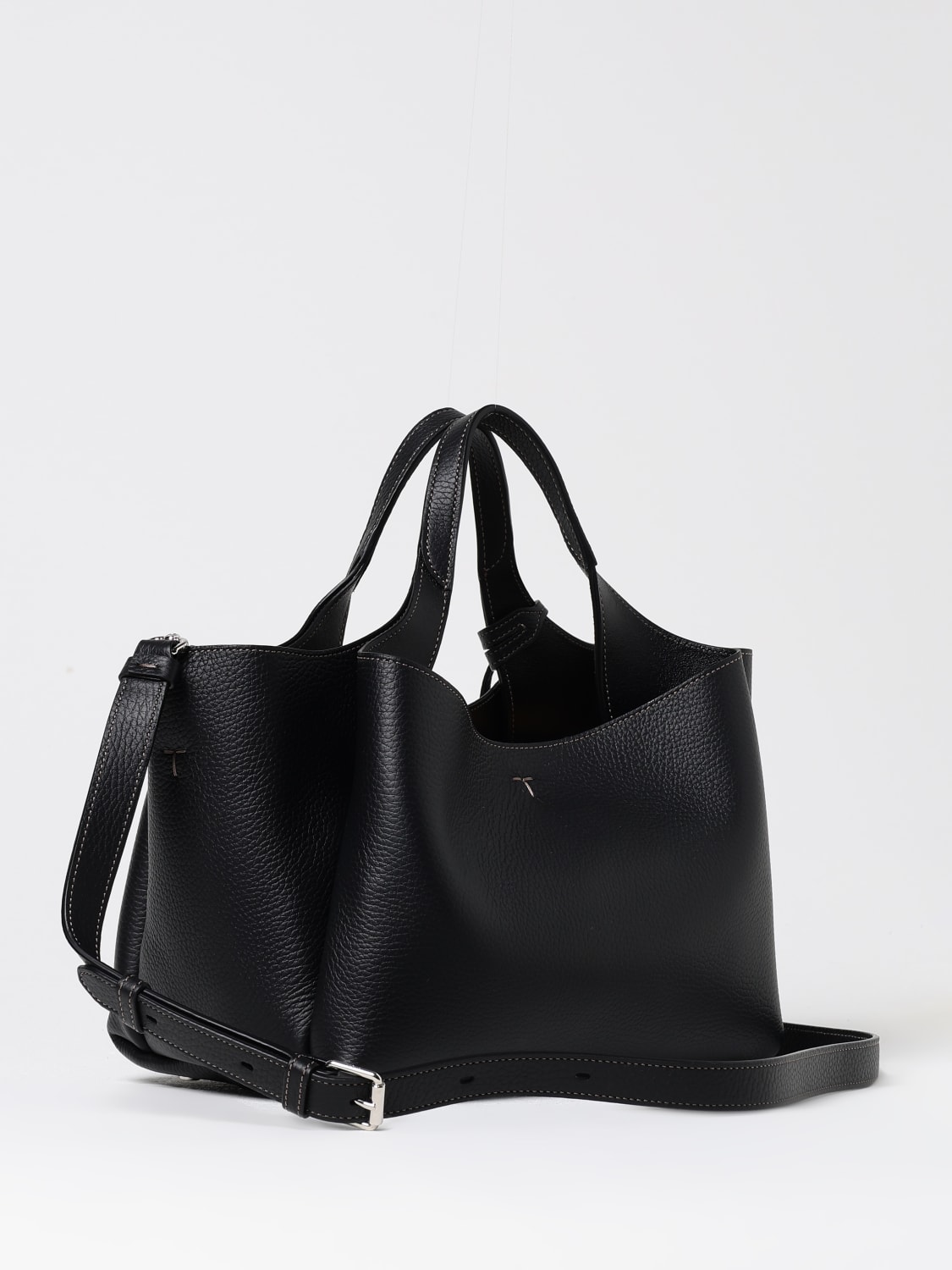 ハンドバッグ TOD'S Woman Handbag Black XBWAPAFL100QRI B999 Woman BLACK Bag in Leather Mini XBWAPAFL100QRIPZB999 | Tods