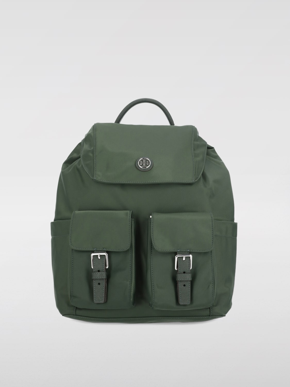 Tory burch green backpack on sale