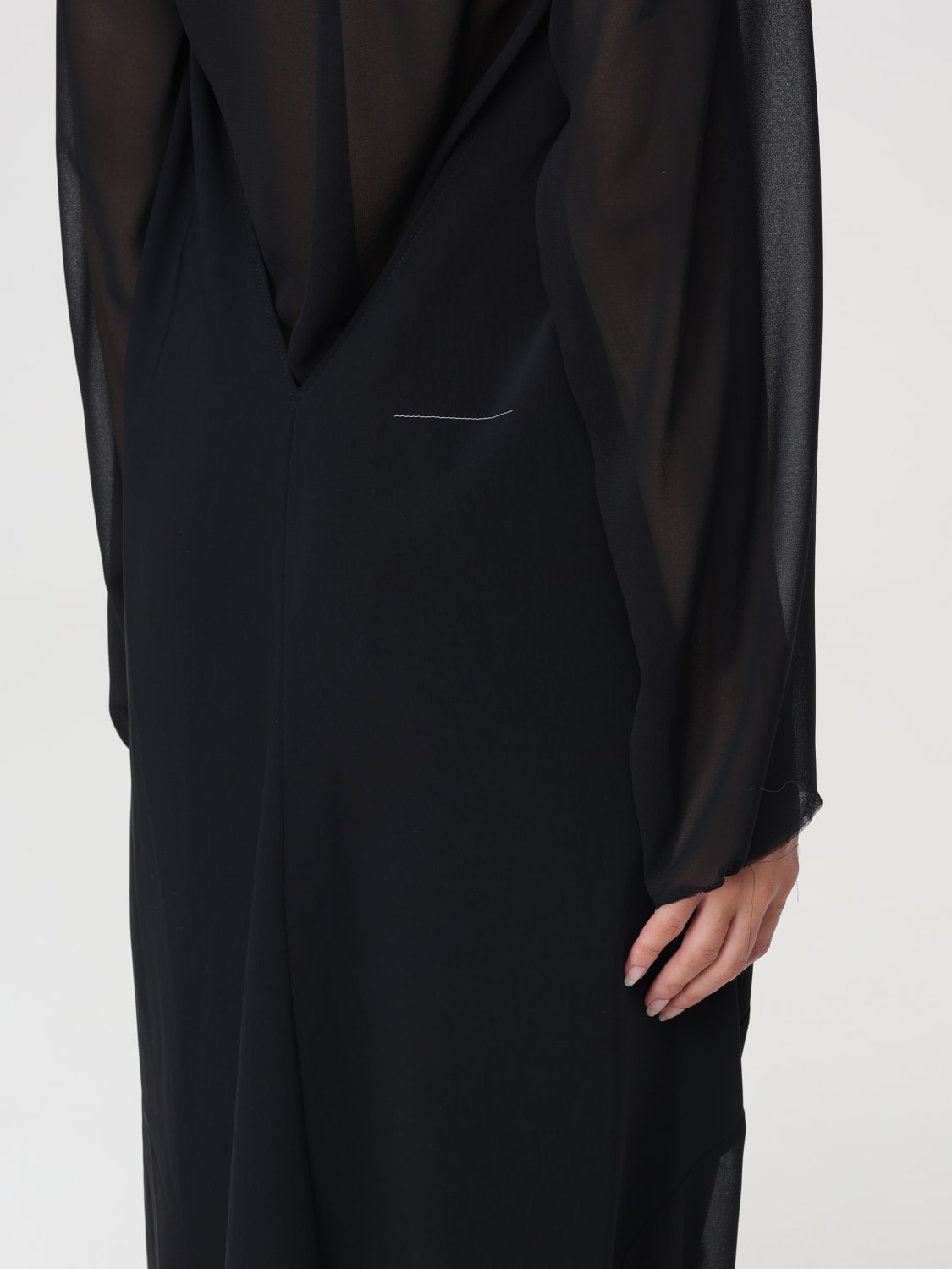 MM6 MAISON MARGIELA DRESS: Dress woman Mm6 Maison Margiela, Black - Img 4