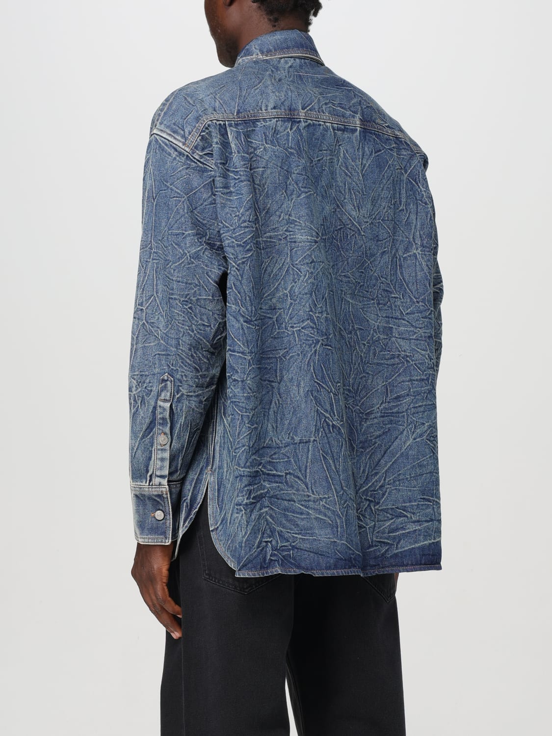 MM6 MAISON MARGIELA SHIRT: Shirt men Mm6 Maison Margiela, Blue - Img 3