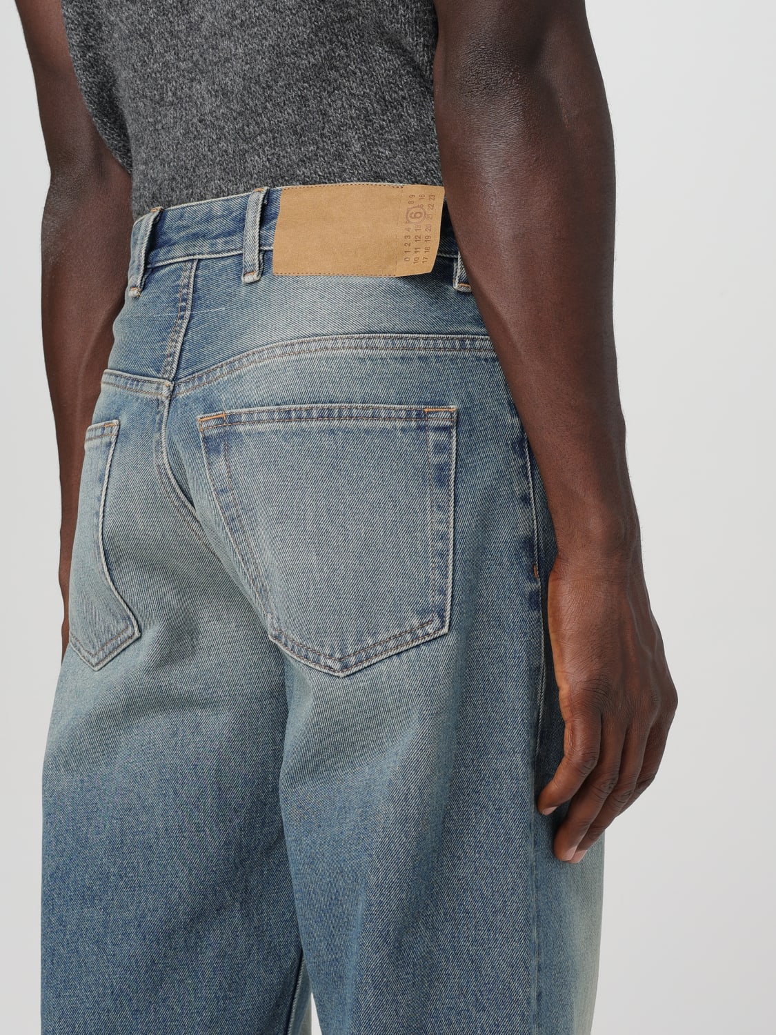 MM6 MAISON MARGIELA JEANS: Jeans men Mm6 Maison Margiela, Blue - Img 5